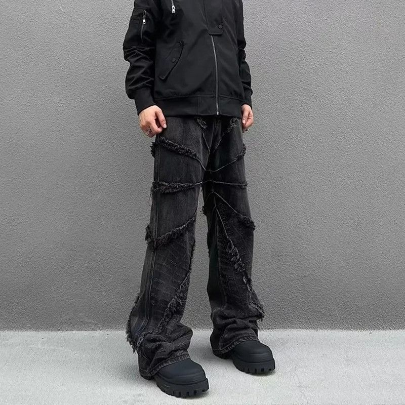 Vintage Y2K Fashion Baggy Stacked Jeans Size US 30 / EU 46 - 3 Thumbnail