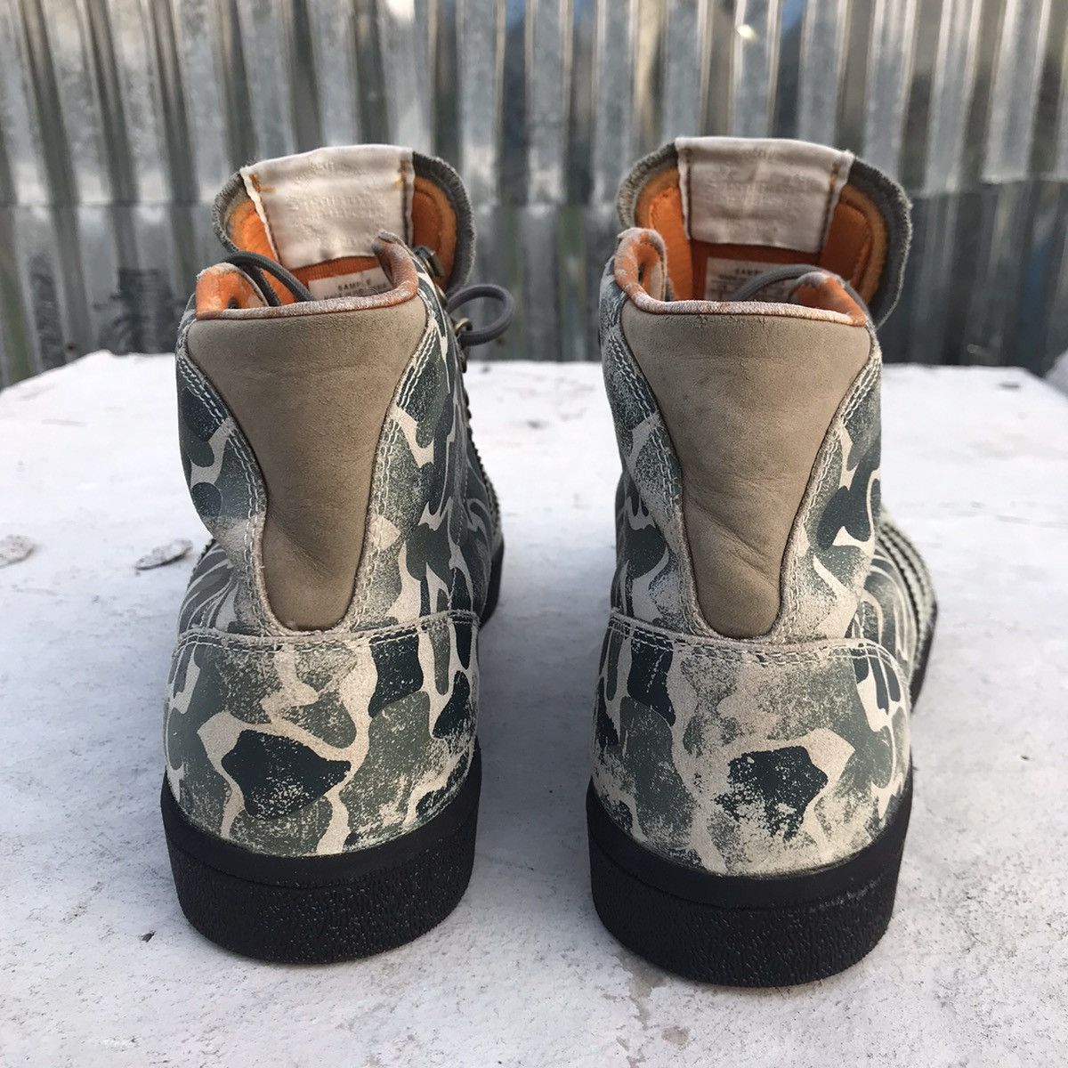 Adidas Rare adidas SAMPLE Vintage Camouflage Green Military hi boot Size US 8.5 / EU 41-42 - 3 Thumbnail