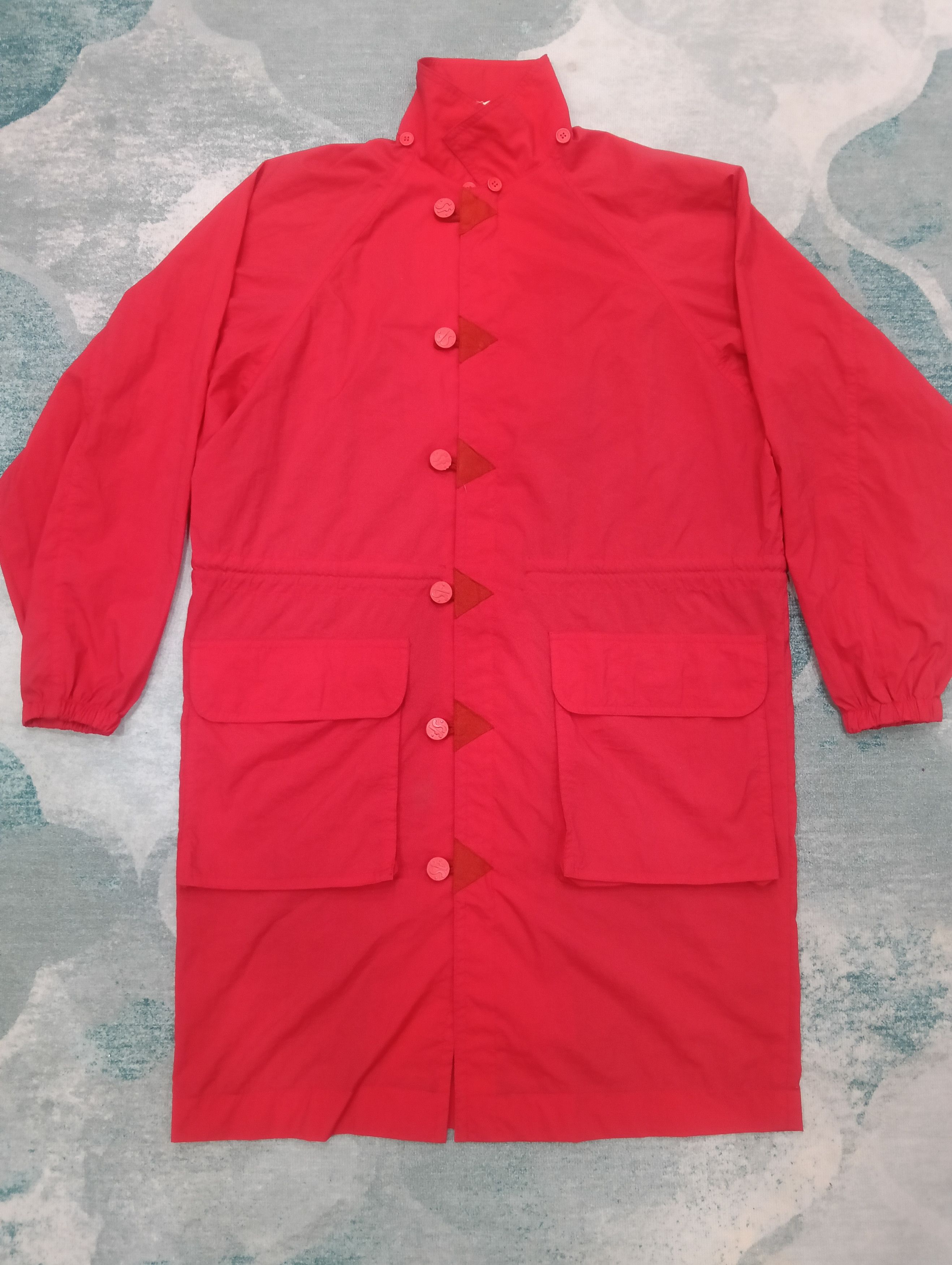 Vintage Vintage Seno Fich Like Long Windbreakers Size XL / US 12-14 / IT 48-50 - 4 Thumbnail