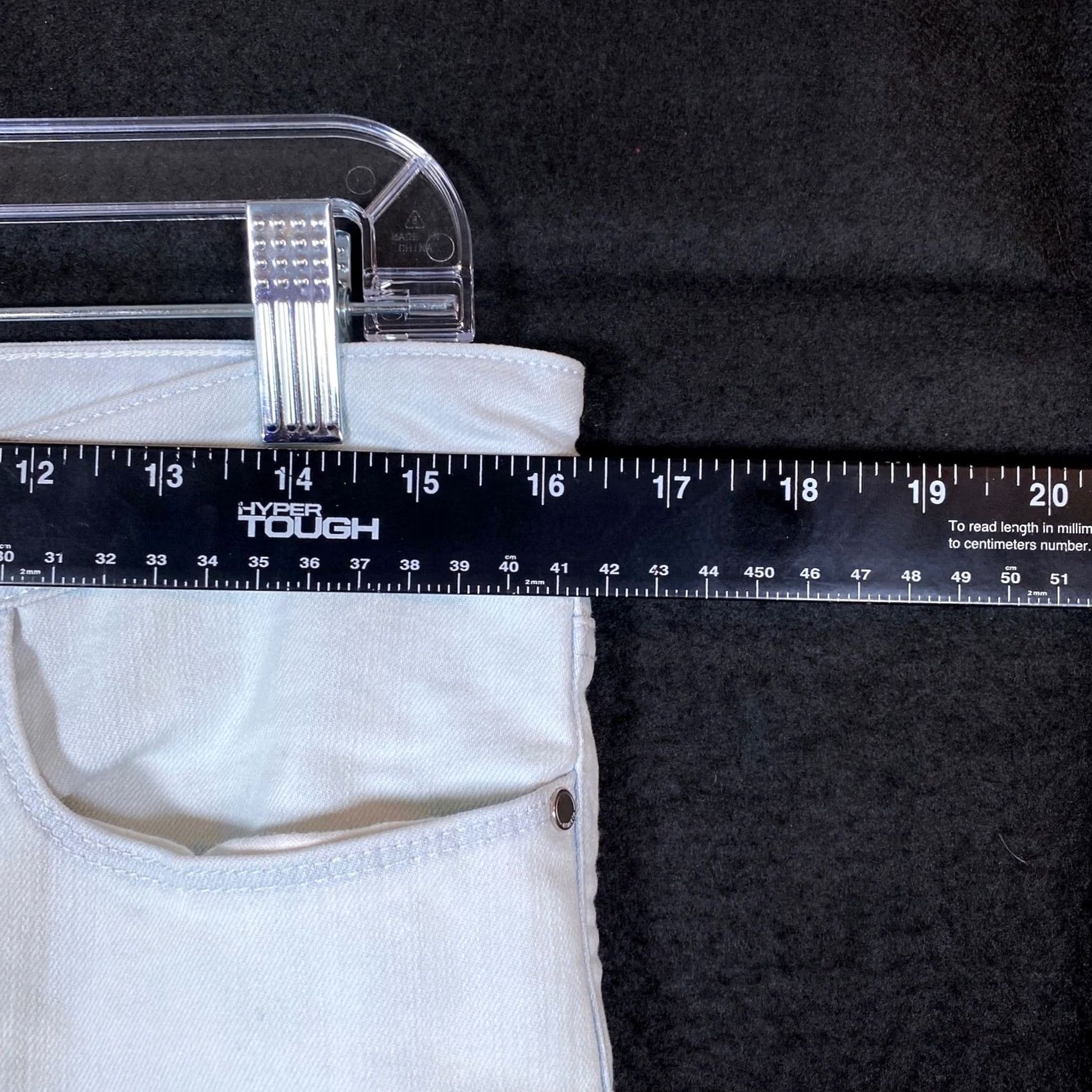 Athleta Athleta Jeans Light Blue Denim Mid Rise Straight Stretch 12 Women's Pants 12 Size 24" / US 00 / IT 34 - 7 Thumbnail