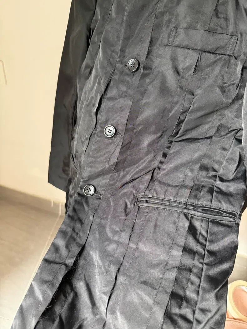 Comme des Garcons Comme Des Garcons Black Torn Effect Mid-Length Western Sty Size S / US 4 / IT 40 - 4 Thumbnail