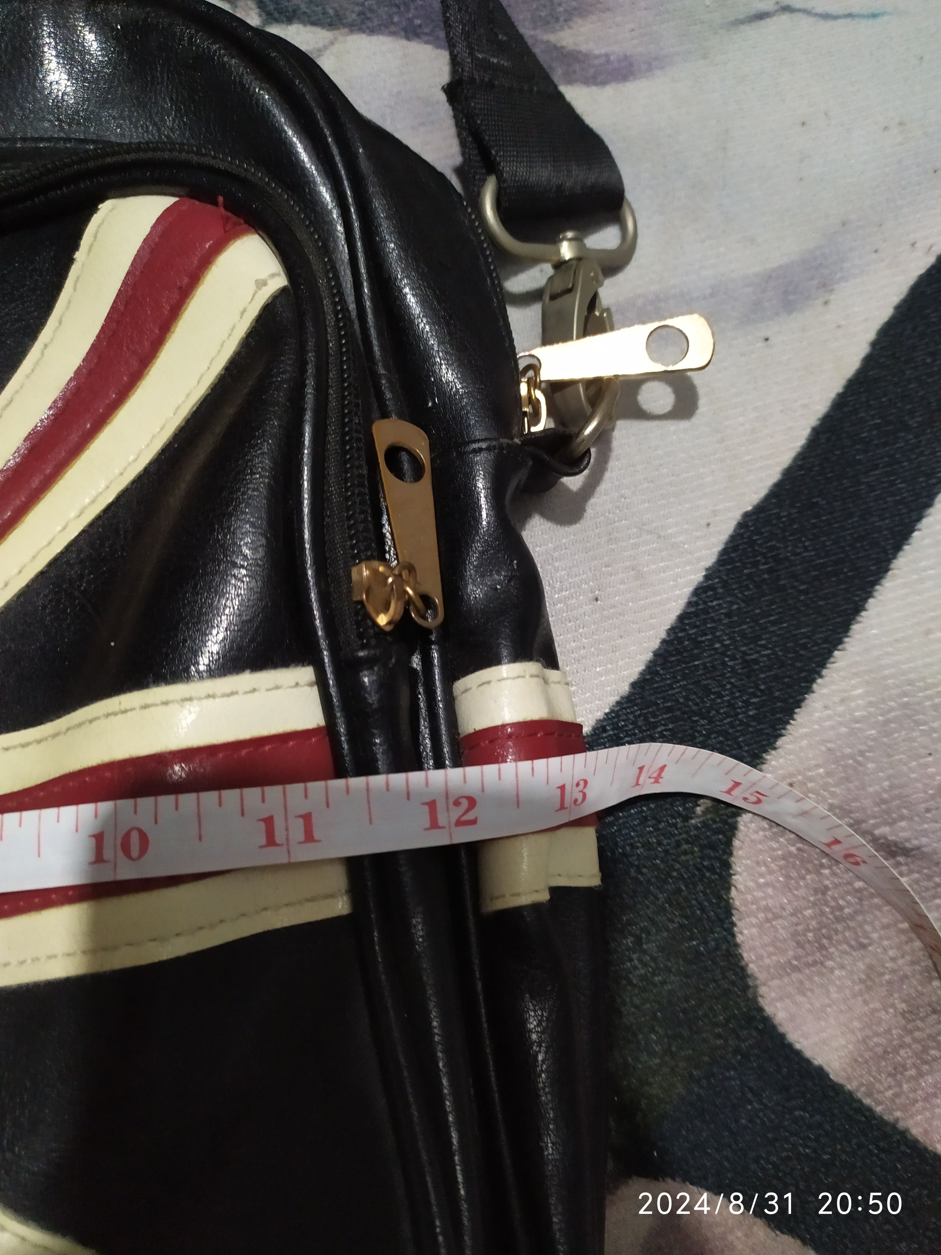 If Six Was Nine × Le Grande Bleu (L.G.B.) VINTAGE CUSTOM GREAT BRITAIN PUNK ROCK BAND BAG Size ONE SIZE - 8 Thumbnail