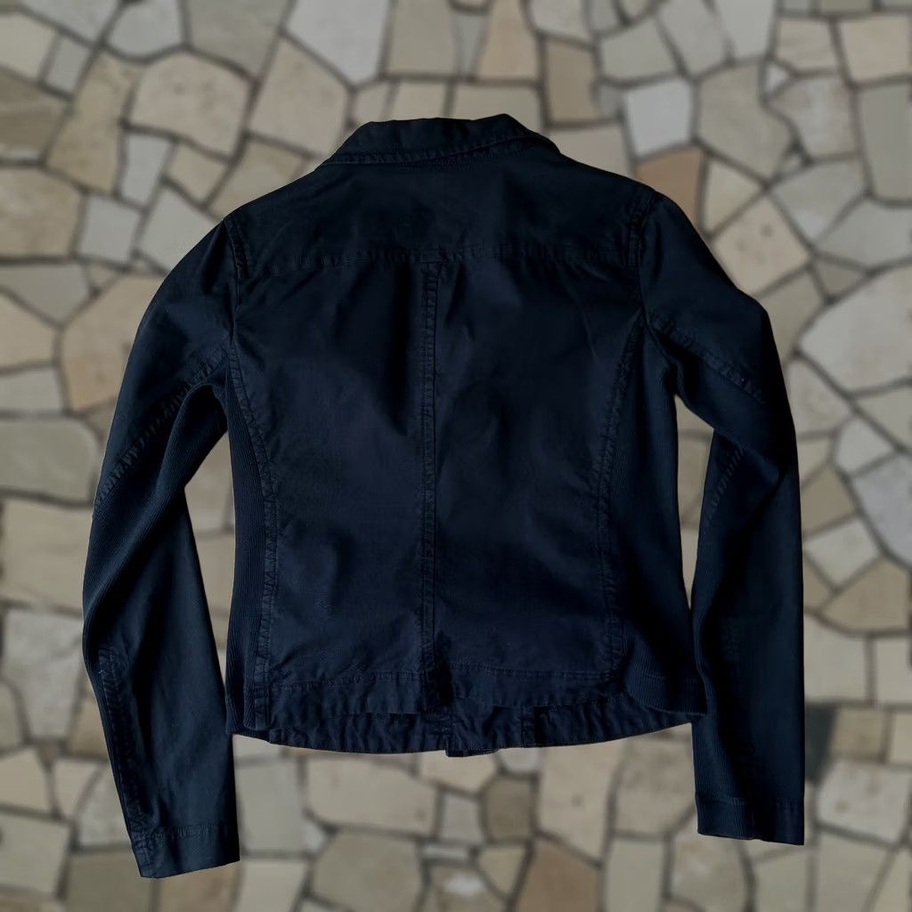 James Perse James Perse Cropped Moto Jacket Black Large Size XS / US 0-2 / IT 36-38 - 1 Thumbnail