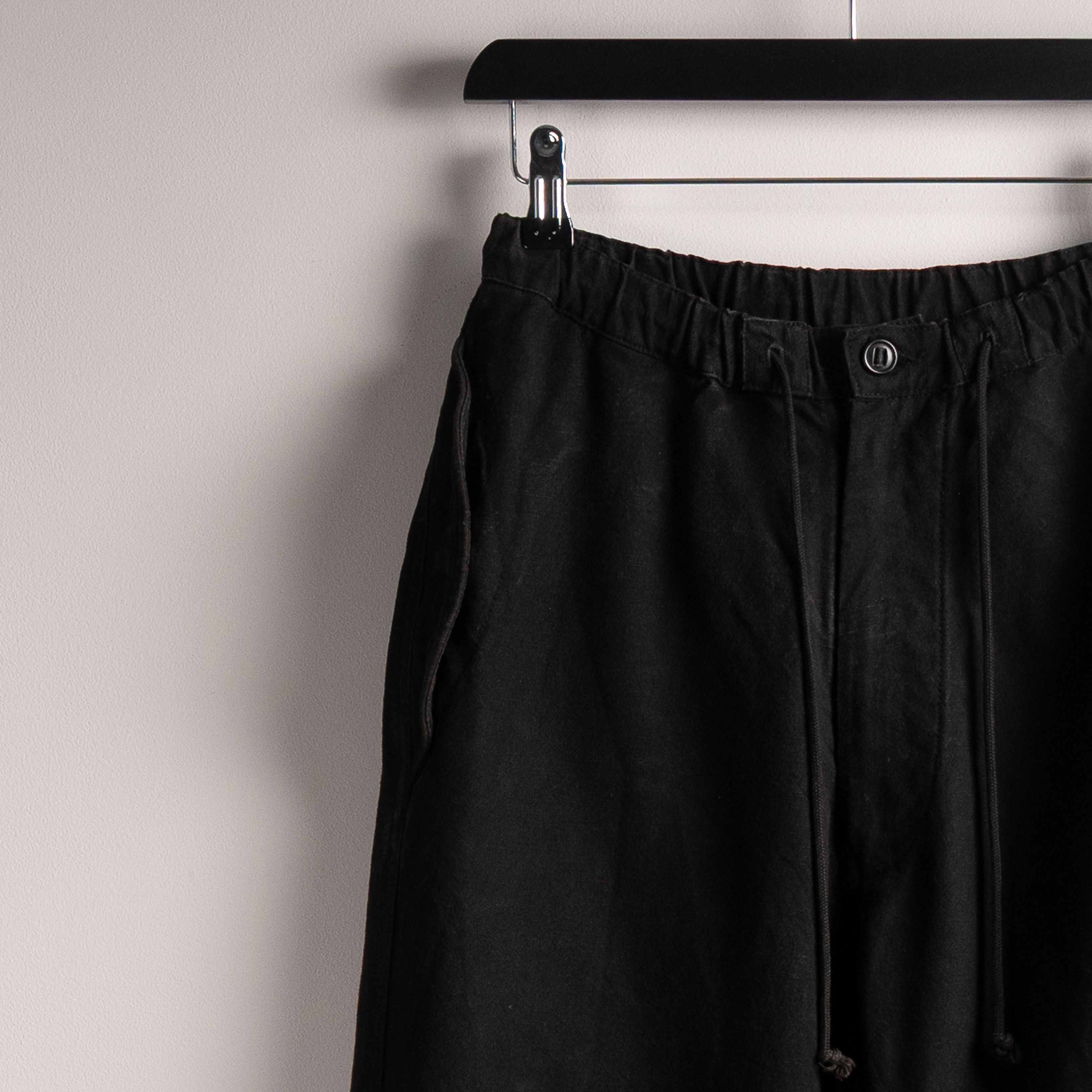 Story Mfg. Story MFG Paco Pants Black Slub Size US 28 / EU 44 - 9 Thumbnail