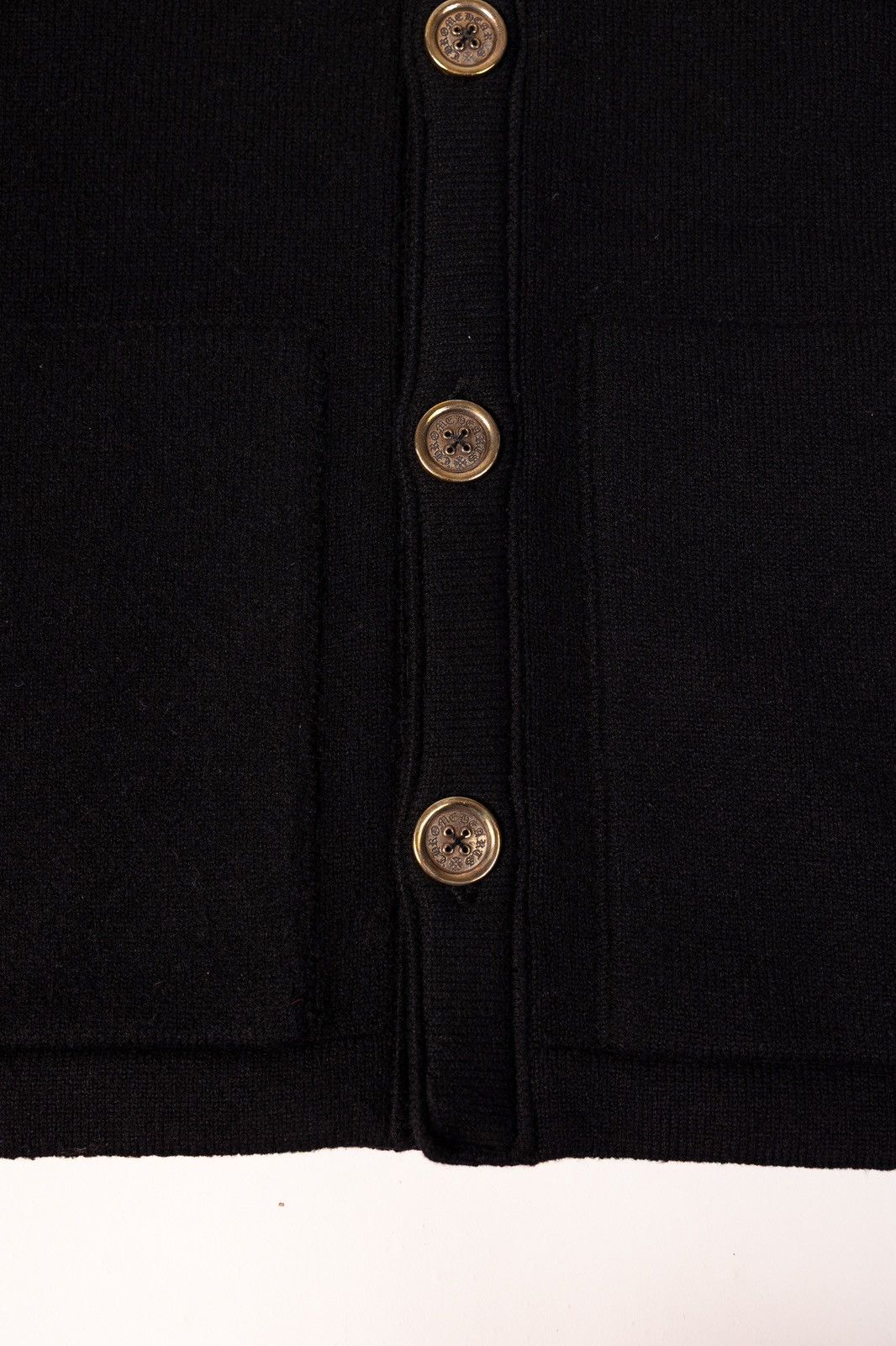 Chrome Hearts Chrome Hearts Cashmere Triple Cross Patch Cardigan Size US M / EU 48-50 / 2 - 2 Thumbnail
