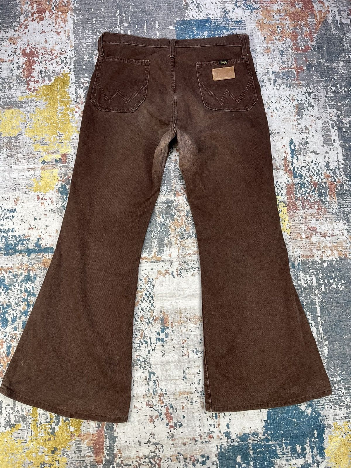 Wrangler Vintage Wrangler Boot Cut Flared Jeans Size US 34 / EU 50 - 5 Thumbnail
