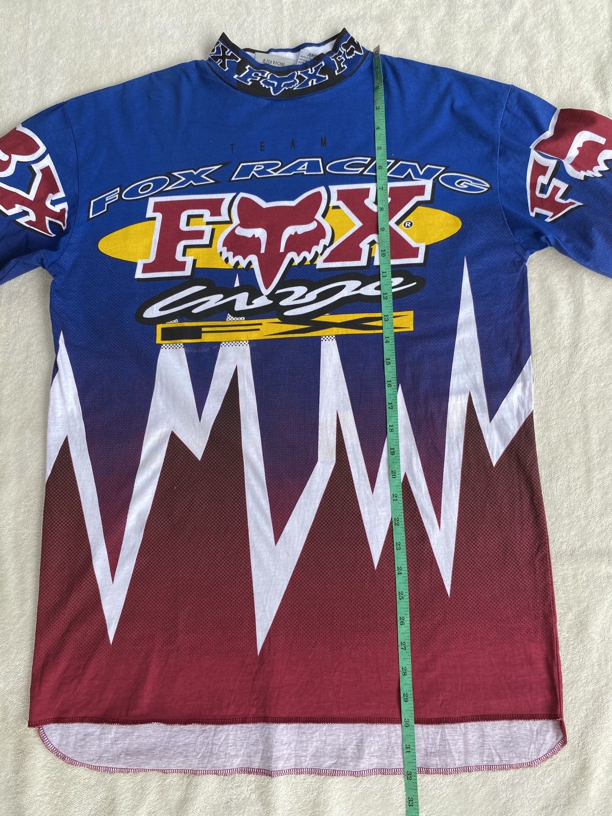Fox Racing Vintage Fox Racing Jersey Motocross 90s Size US M / EU 48-50 / 2 - 11 Thumbnail