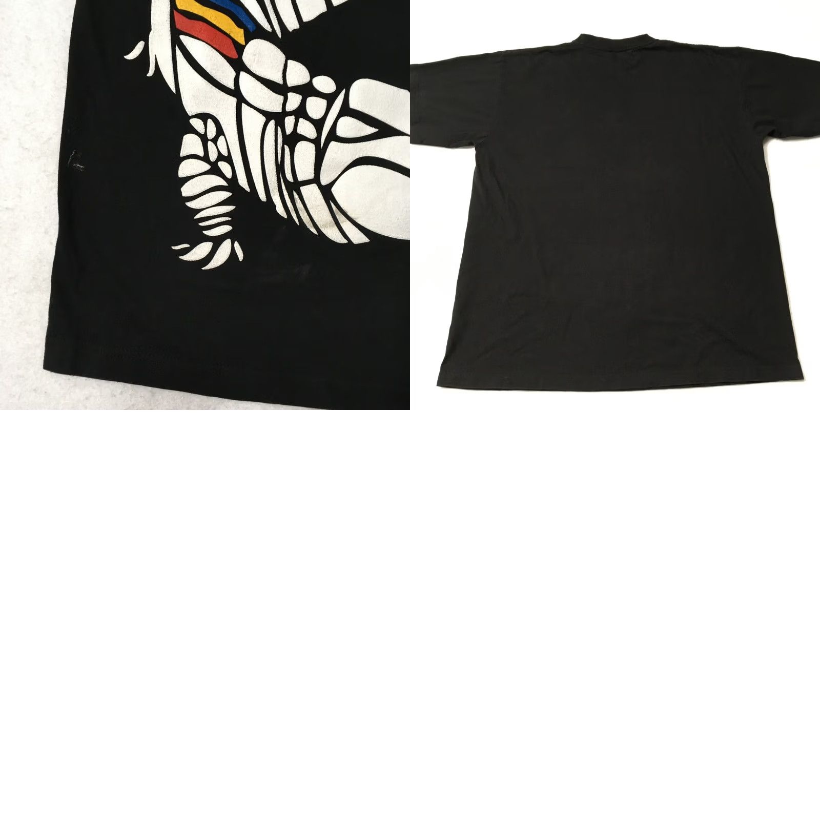 Vintage VINTAGE zeep world T-Shirt Men XL Black Cotton Short Sleeve Crew Neck Reptiles Alligator Crocodiles Retro Pattern Animal Print Size US XL / EU 56 / 4 - 8 Thumbnail