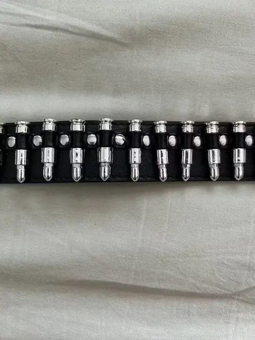 Field Scout Bullet Studded Belt Size 34 - 2 Thumbnail