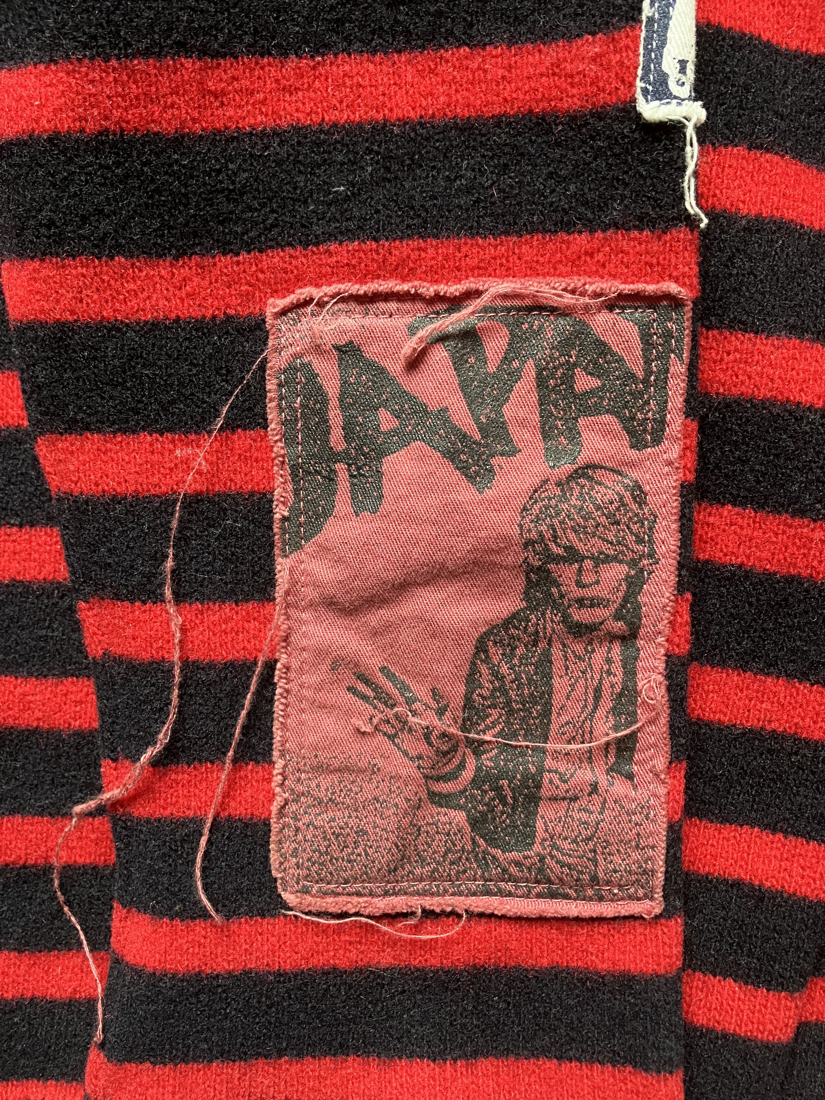 Raf Simons Raf Simons AW01 Riot Riot Riot Patched Turtleneck Size US S / EU 44-46 / 1 - 7 Thumbnail