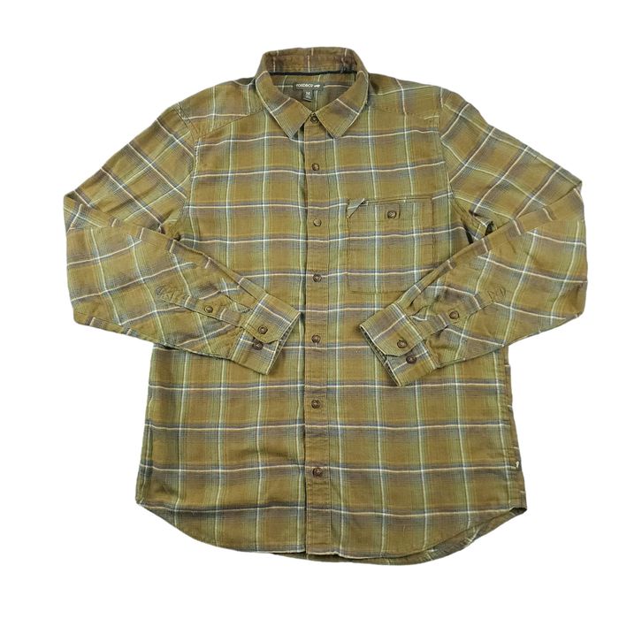 Flannel Toad & Co Flannel Singlejack Recycled Cotton Blend Plaid M ...