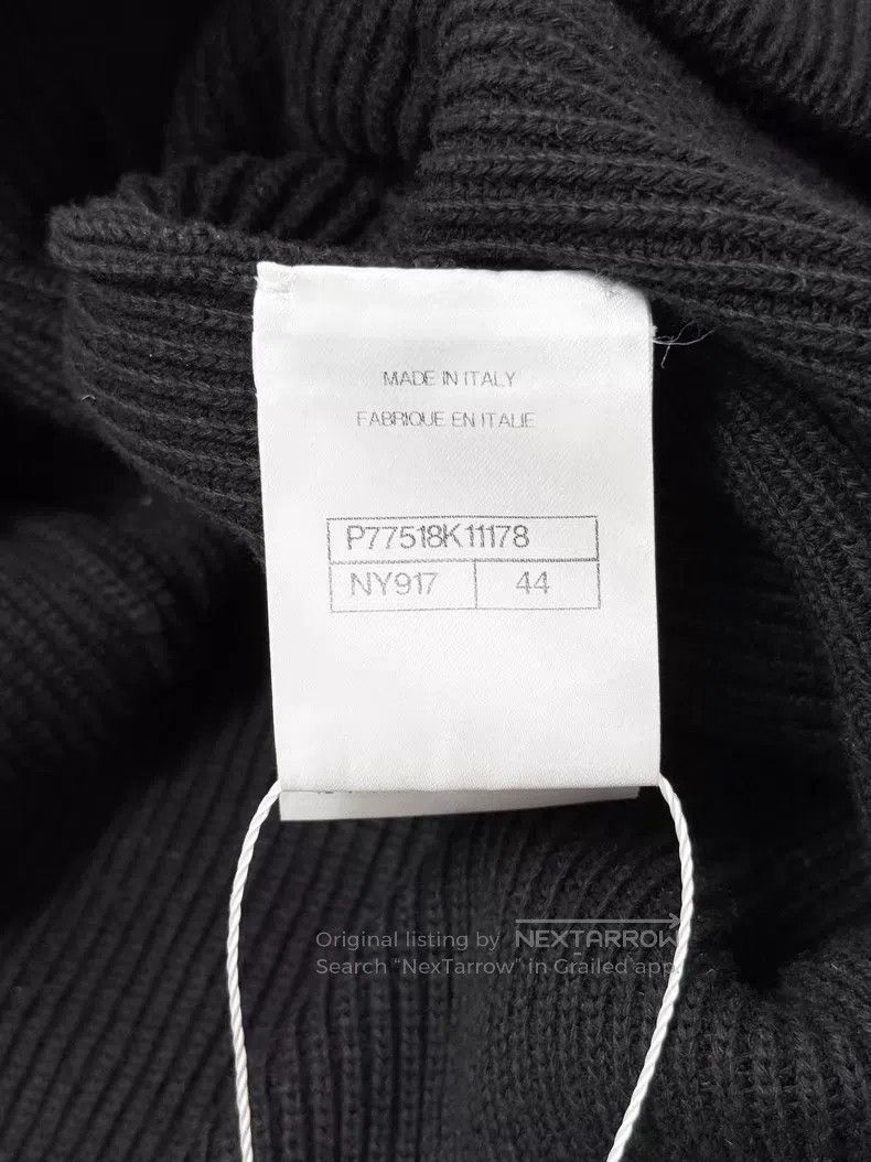 Chanel Chanel Red and white striped zipper long-sleeved knitted c Size M / US 6-8 / IT 42-44 - 7 Thumbnail