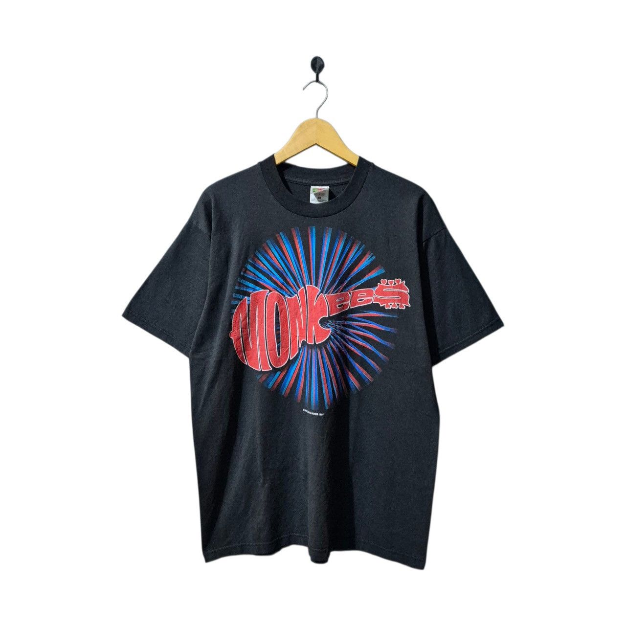 Band Tees Vintage the monkees band 1997 tour Size US L / EU 52-54 / 3 - 1 Thumbnail