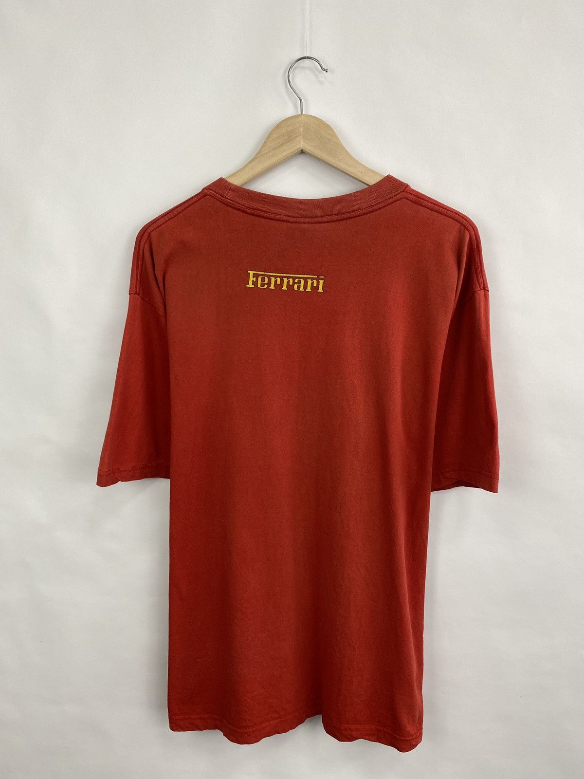 Ferrari 🇮🇹 Vintage 1996 Ferrari Racing F1 Graphic Big logo T-Shirt Size US XL / EU 56 / 4 - 7 Thumbnail
