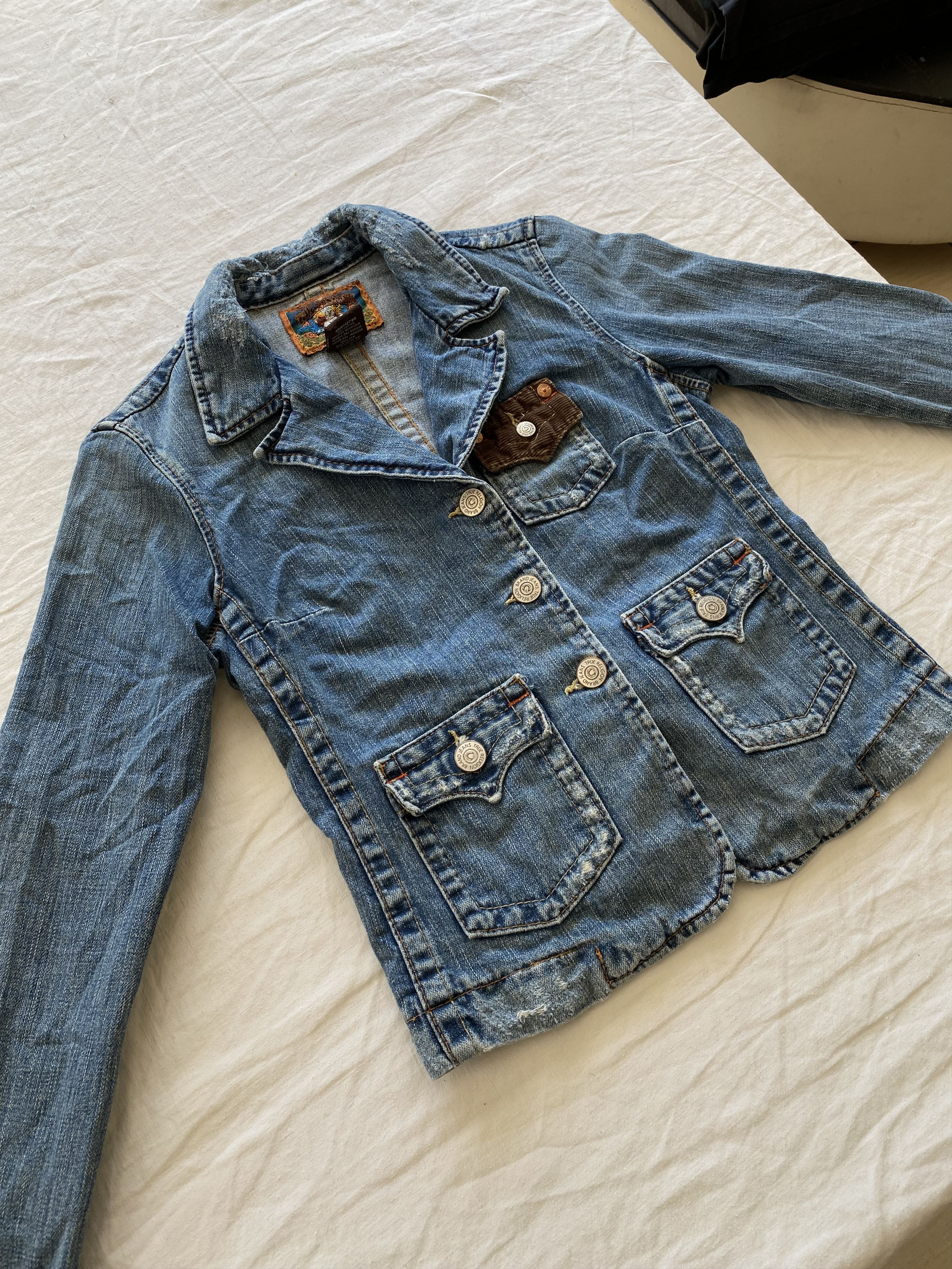 True Religion Vintage Y2K Denim Jacket