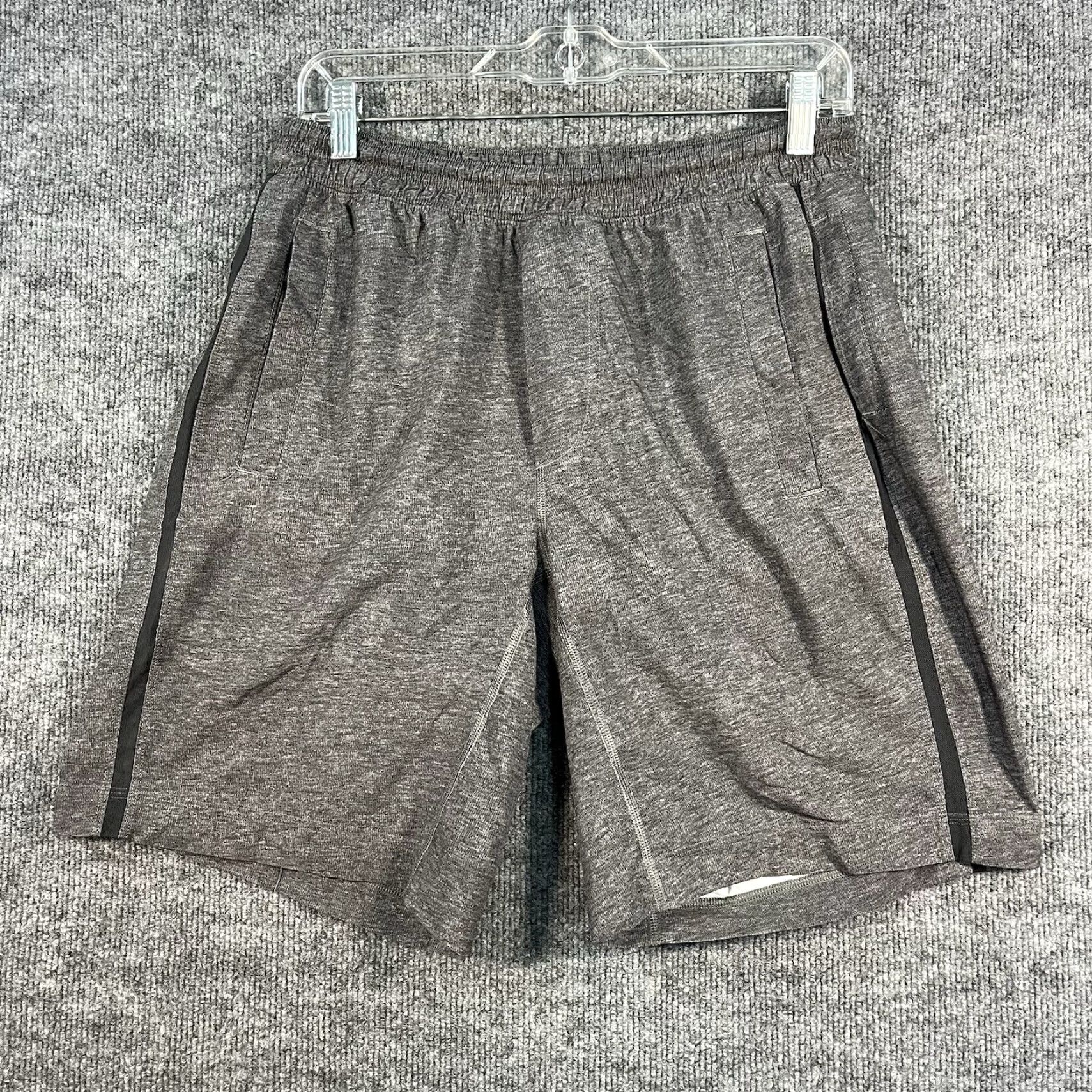 Lululemon Lululemon Pace Breaker 9" Short Lined Carbon Mist Graphite Grey Men M Athletic Running Gym Cross Training Size US 31 - 3 Thumbnail