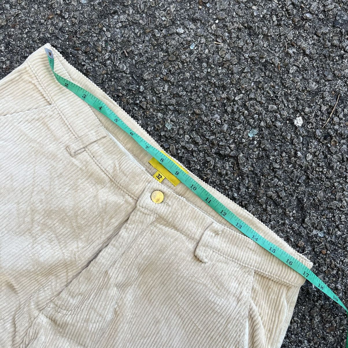 Golf Wang Golf Wang Cargo Corduroy Cream Pants Size US 32 / EU 48 - 4 Thumbnail