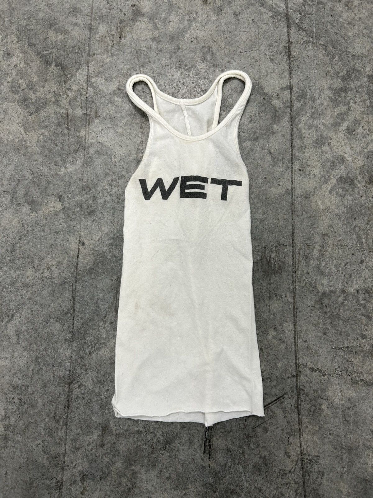 Kanye West × Mowalola × Yeezy Unworn Yzy x Mowalola Wet Tank Top