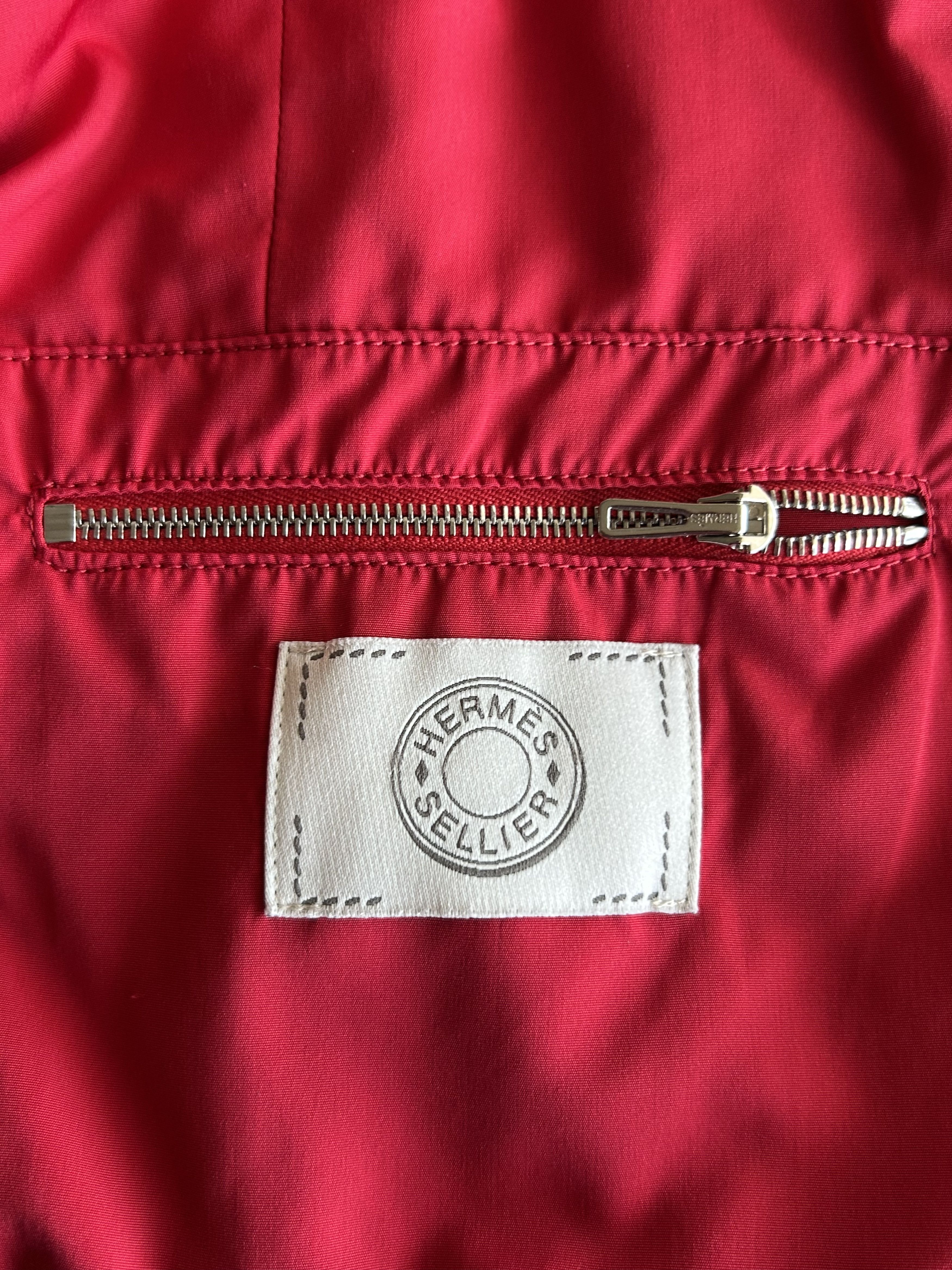 Hermes Hermes Red Women's Jockey Vest Size M / US 6-8 / IT 42-44 - 3 Thumbnail