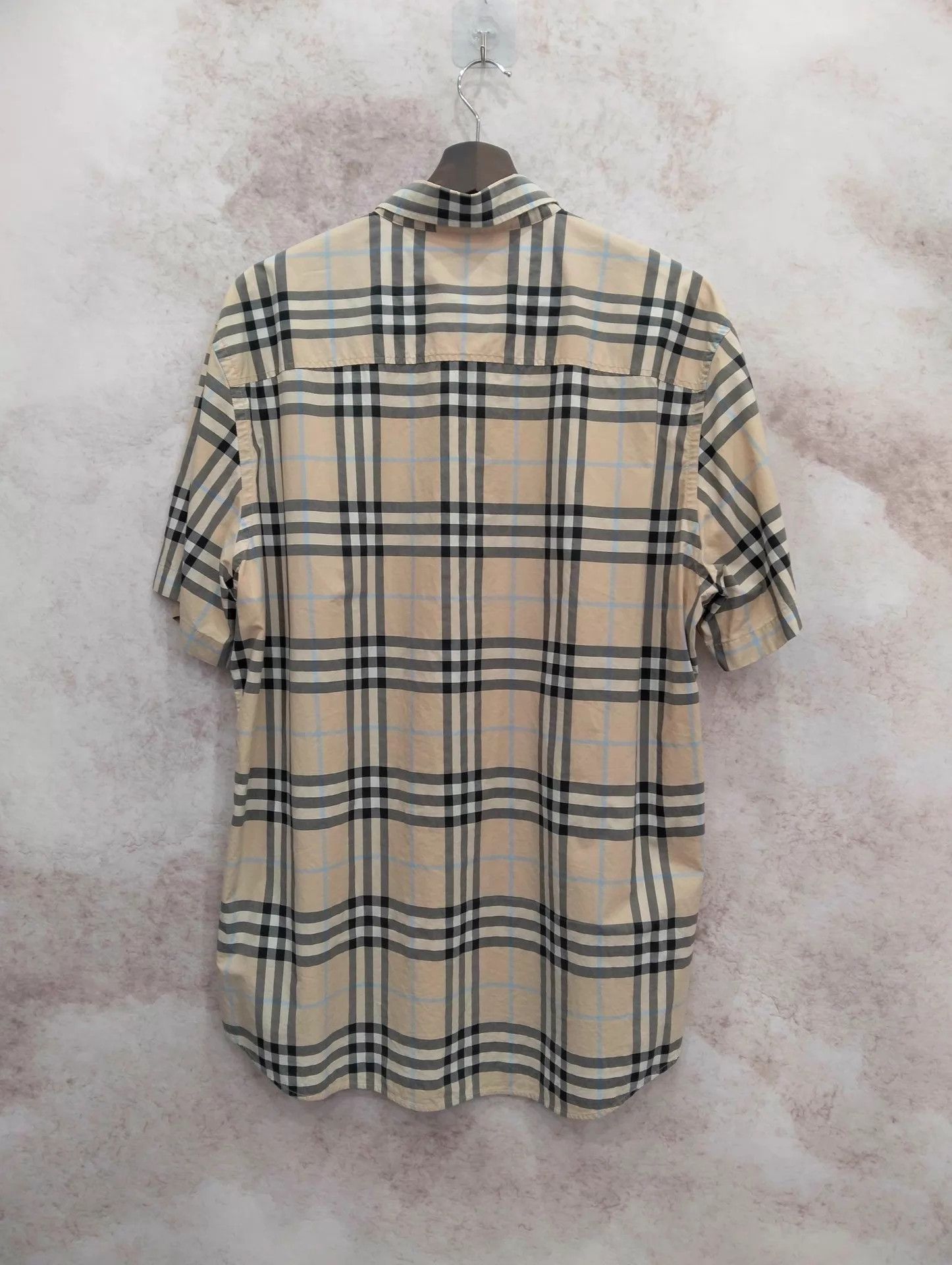 Burberry Burberry Check Short-Sleeve Shirt XL Size US XL / EU 56 / 4 - 2 Thumbnail