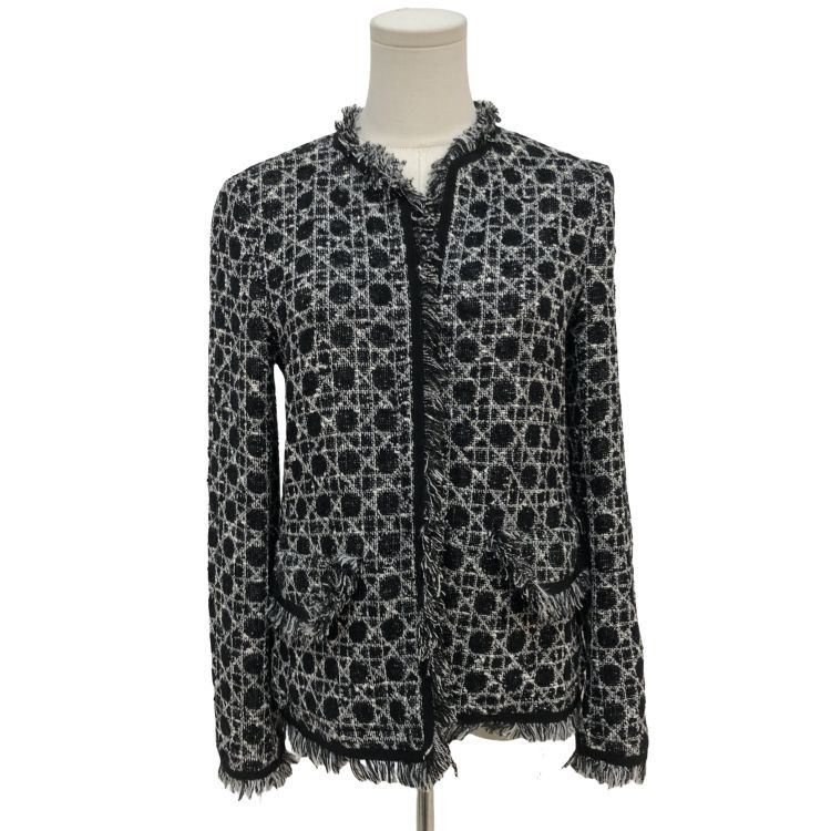 Dior Christian Dior Tweed Patterned Jacket Size 40 Size M / US 6-8 / IT 42-44 - 1 Thumbnail