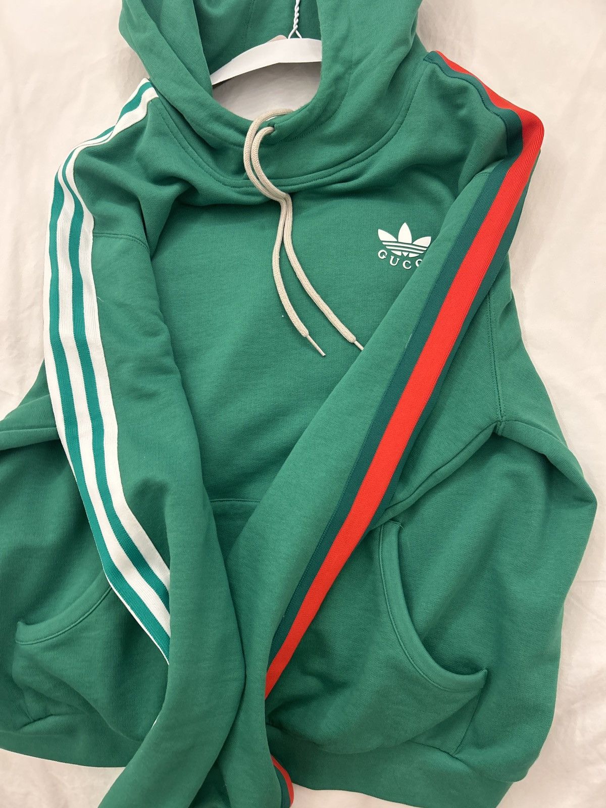 Pre-owned Gucci X Adidas In Green