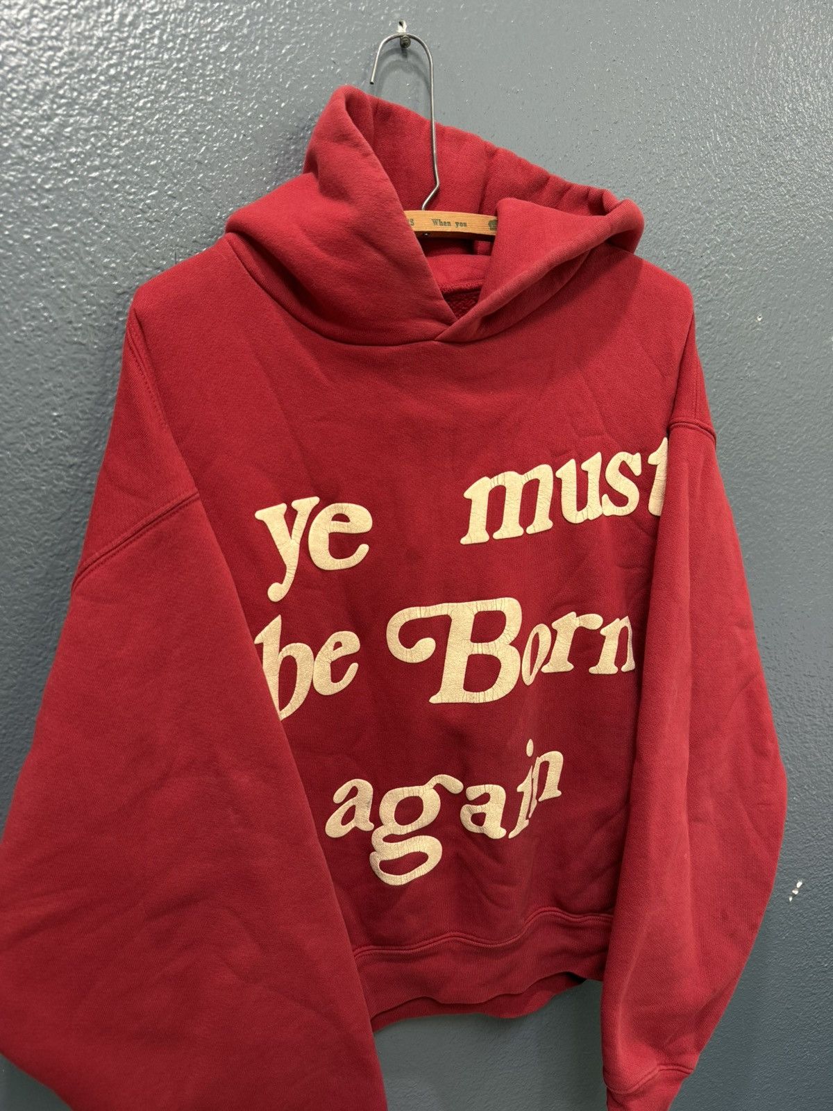 Cactus Plant Flea Market CPFM Ye Must Be Reborn Red Hoodie Small Size US S / EU 44-46 / 1 - 1 Thumbnail