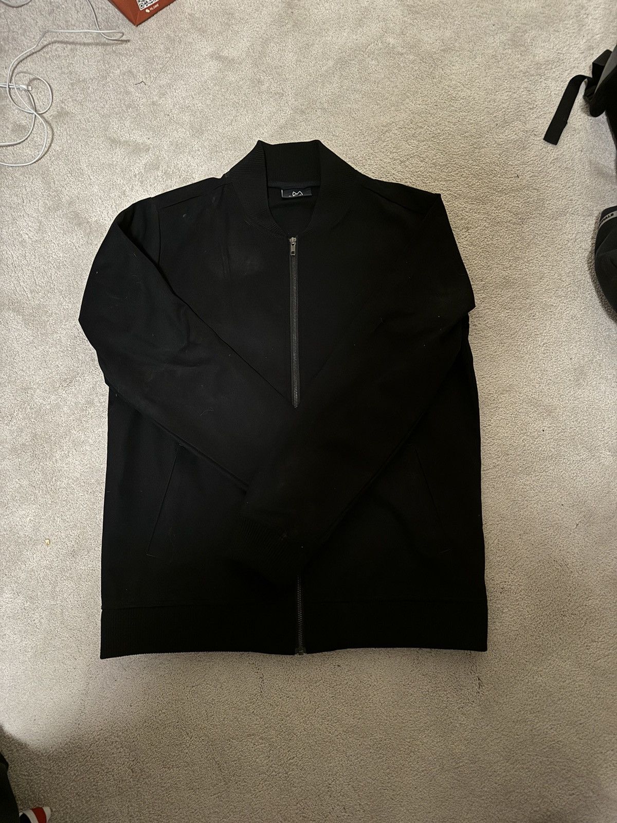 image of Marblesoda Girl Bomber in Black, Men's (Size Large)