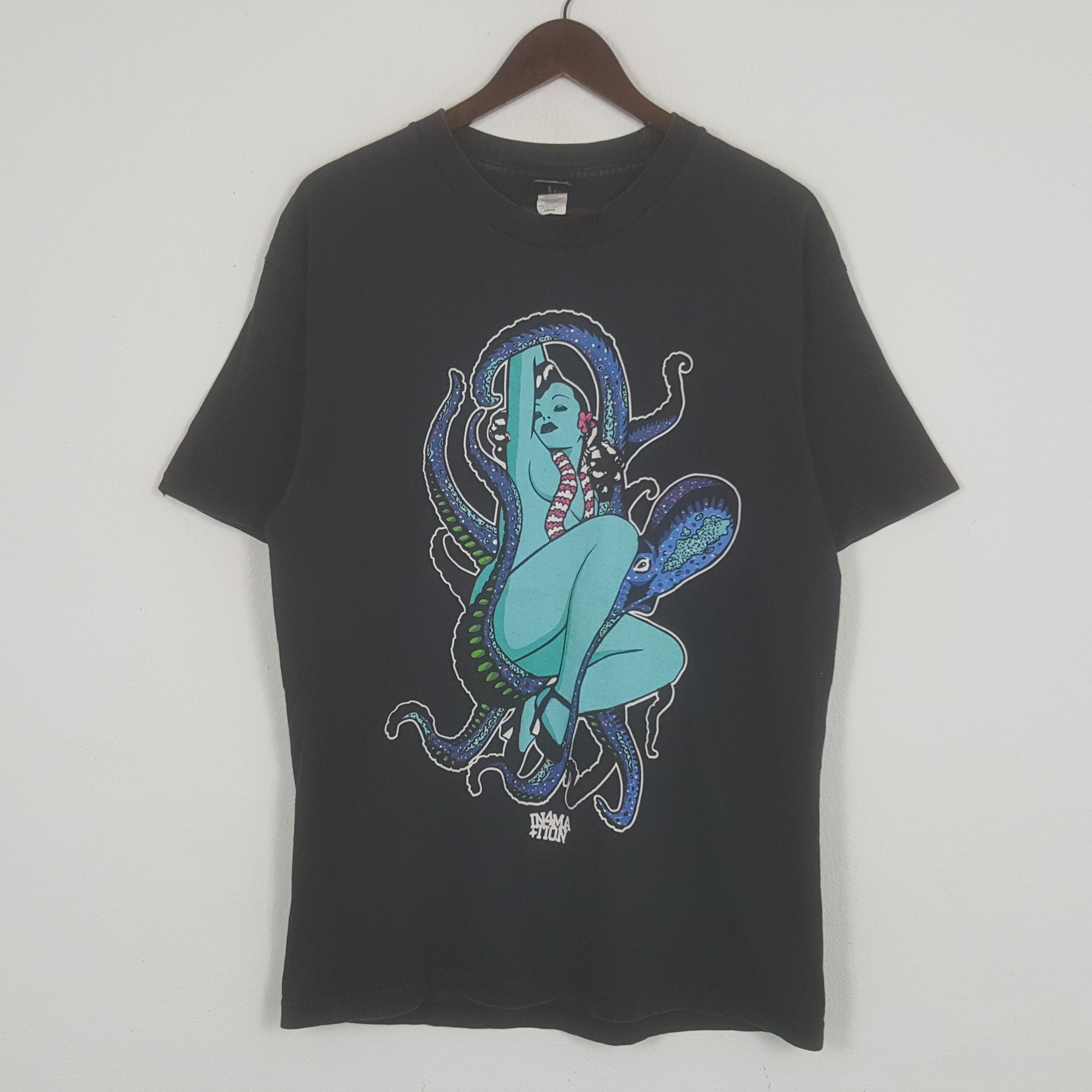 IN4MATION × Vintage Vintage In4mation Streetwear T-shirt Size US M / EU 48-50 / 2 - 1 Thumbnail