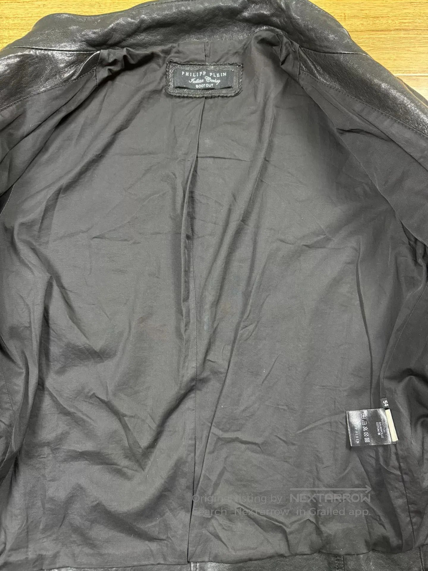 Philipp Plein Philipp Plein Leather Motorcycle Jacket. Size US M / EU 48-50 / 2 - 3 Thumbnail