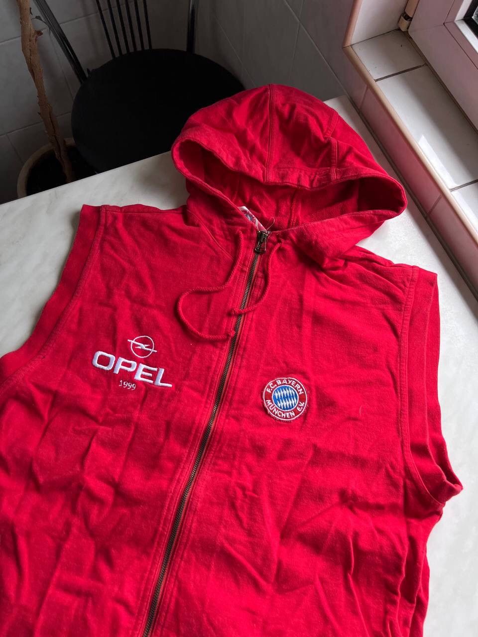 Vintage Vintage Fc Bayern OPEL 1999 Football Soccer Vest Hoodie Size US L / EU 52-54 / 3 - 2 Thumbnail