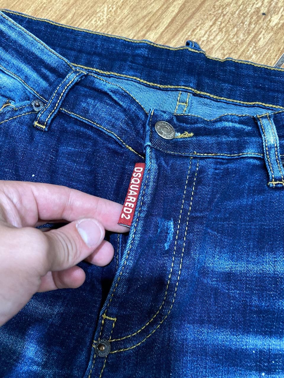 Dsquared2 DSQUARED2 Slim Fit Distressed Denim Pants Size US 32 / EU 48 - 6 Thumbnail