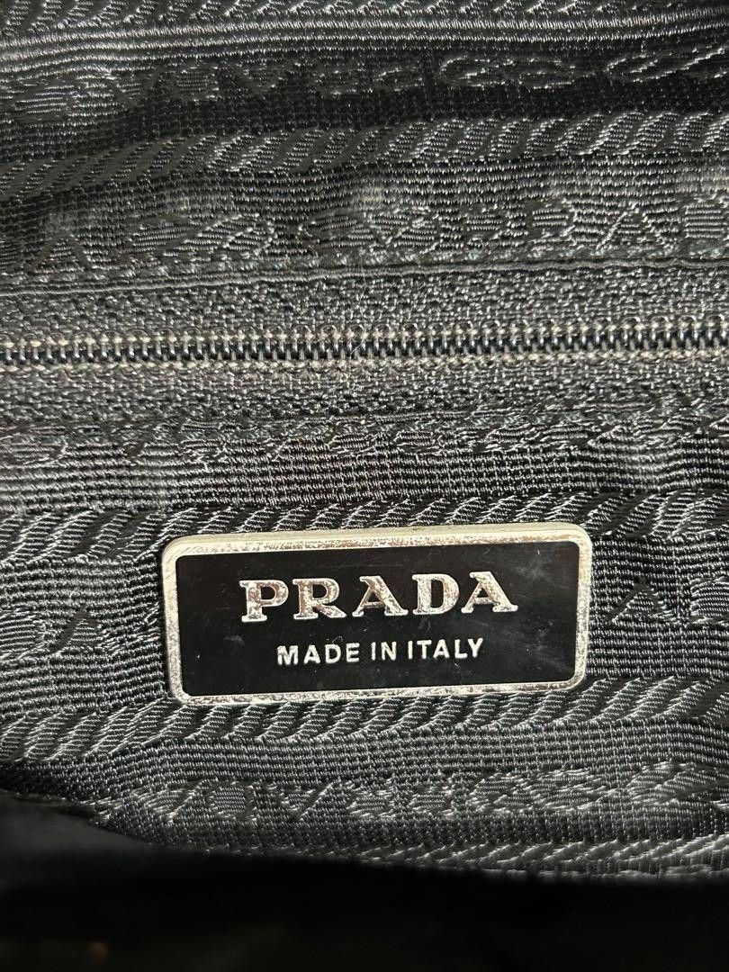 Prada Prada - Shoulder Bag Triangle Plate Black Nylon Crossbody Size ONE SIZE - 8 Thumbnail