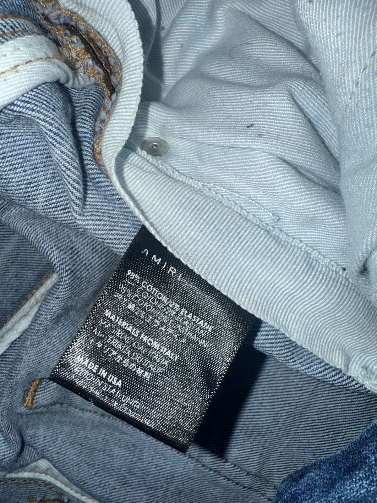 Amiri Amiri ripped Denim Size US 31 - 4 Thumbnail