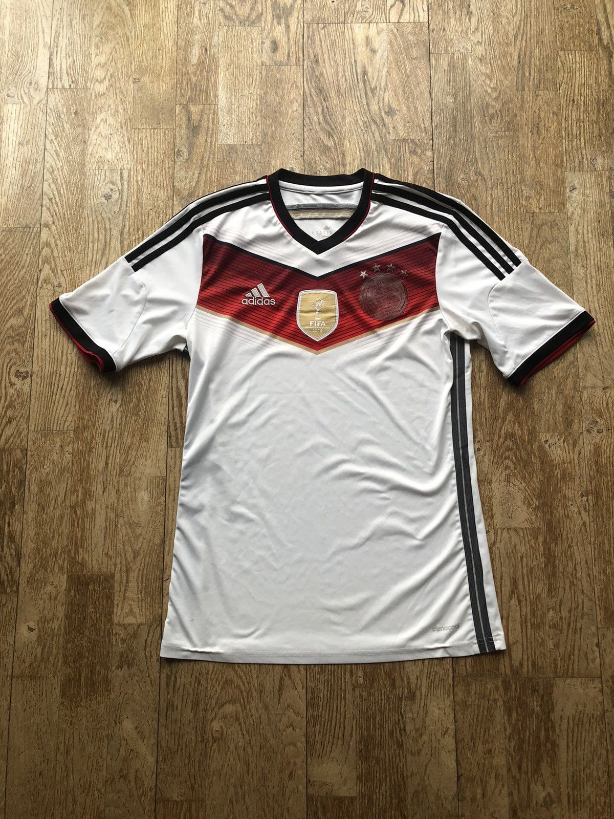 Adidas ADIDAS GERMANY FOOTBALL WORLD CUP SOCCER JERSEY Size US S / EU 44-46 / 1 - 1 Thumbnail