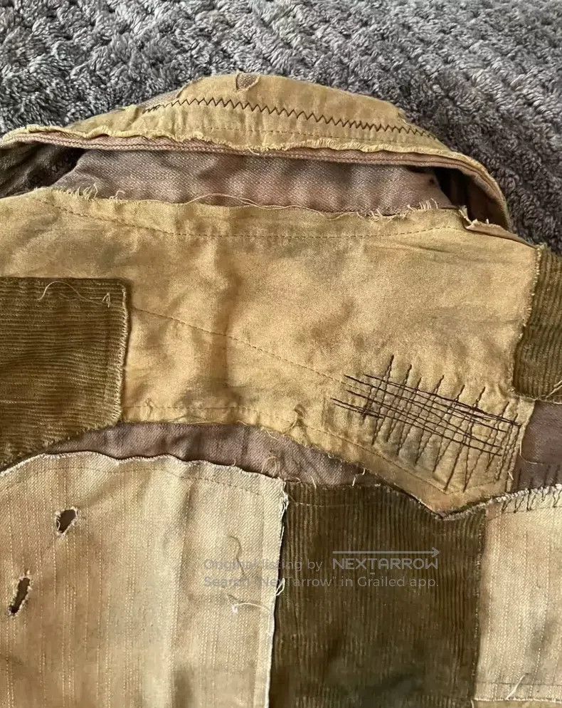 RRL Ralph Lauren RRL Ralph Lauren Men's mud-dy dyed patchwork shirt Size US M / EU 48-50 / 2 - 9 Thumbnail