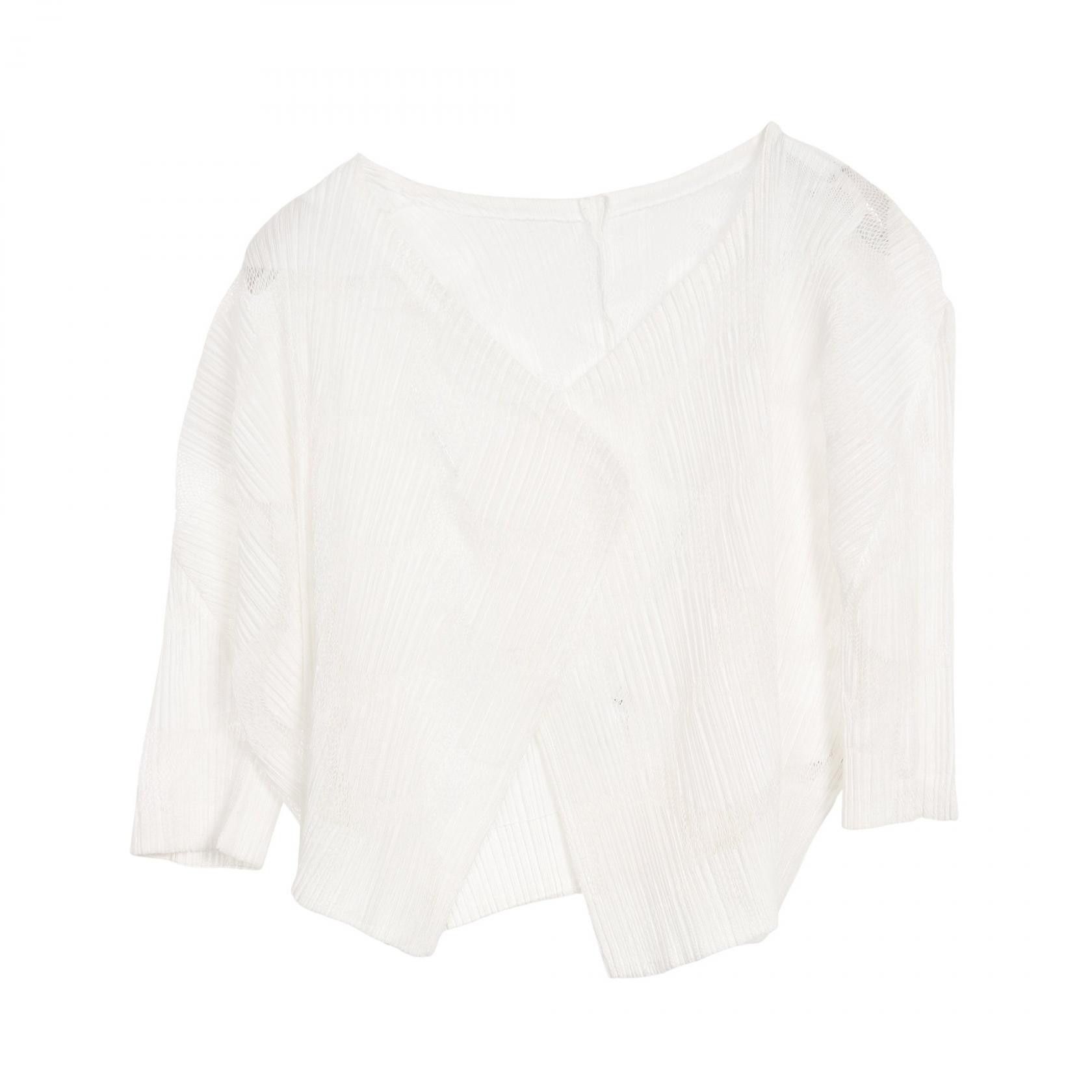 Other Pleats Please Cardigan Polyester Plastic Tops PP83-J0573 DUTY FREE for USA