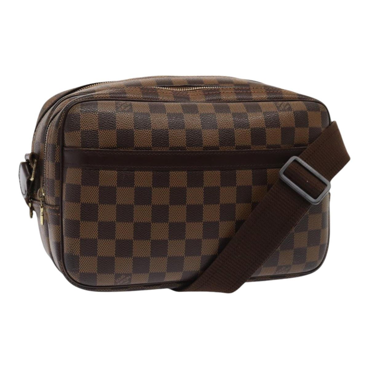 Louis Vuitton Reporter Brown Canvas Shoulder Bag (Pre-Owned) Size ONE SIZE - 1 Thumbnail