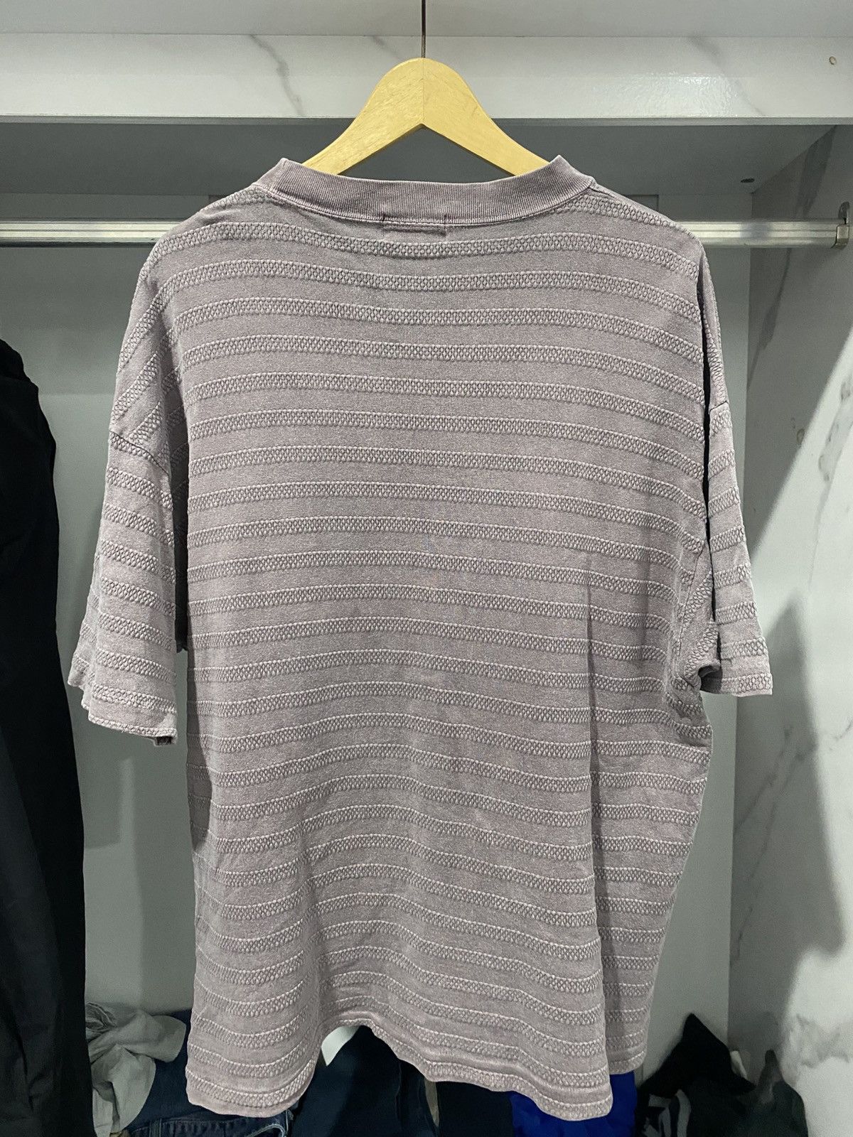 Quiksilver Vintage 80s Quiksilver Striped Tshirt Size US XL / EU 56 / 4 - 4 Thumbnail