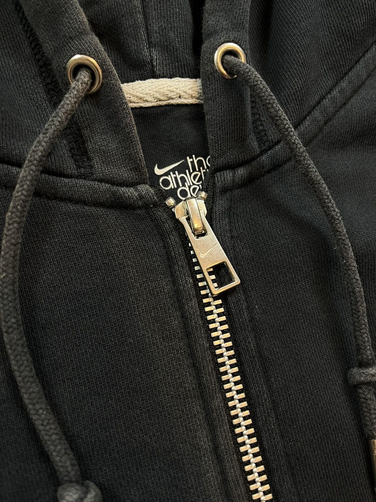 Nike × Vintage 00s Nike Athletic Vintage Y2K Oversized Retro Zip Hoodie Size US XL / EU 56 / 4 - 6 Thumbnail