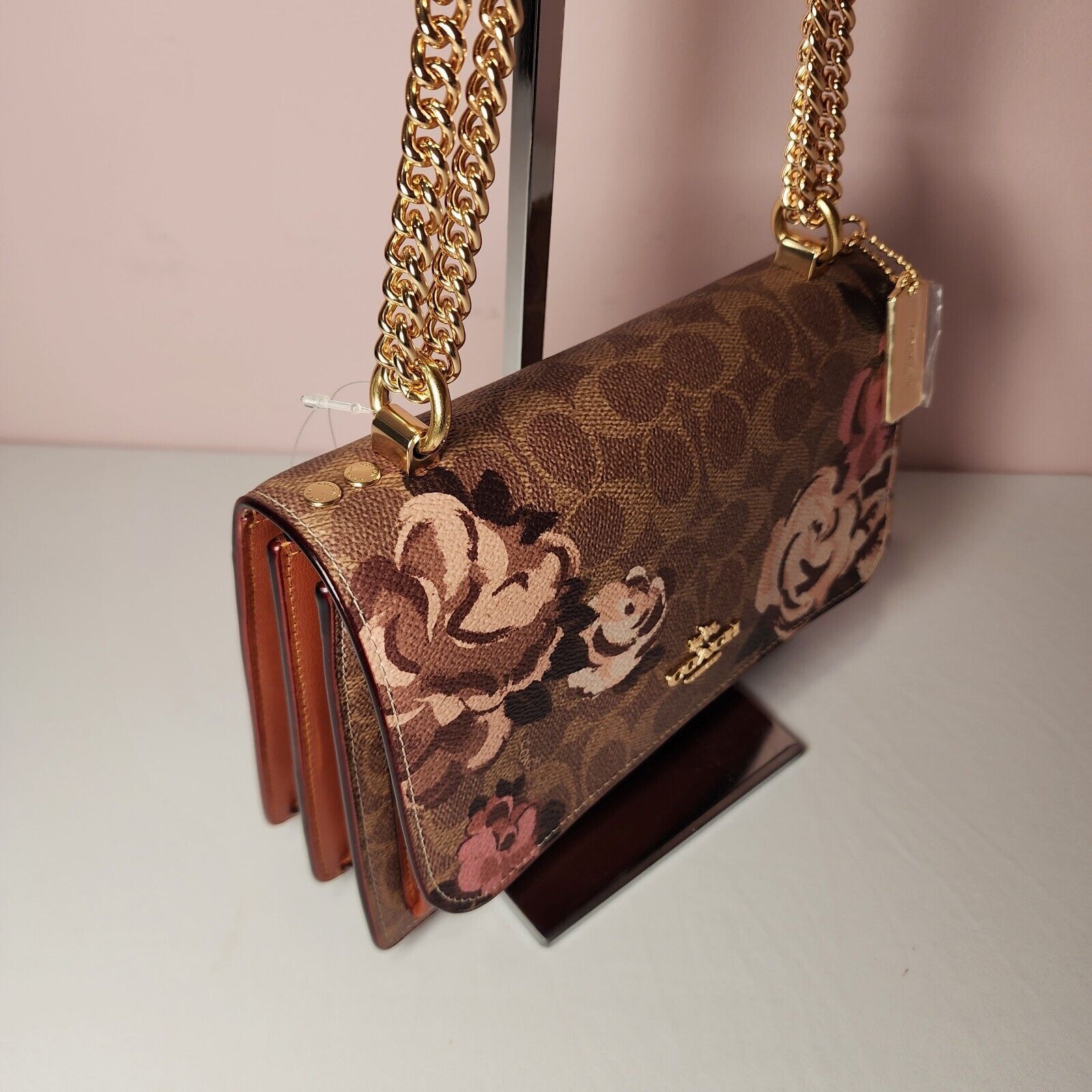 Coach NWT Coach CY814 Klare Crossbody Bag Signature Canvas Rose Size ONE SIZE - 2 Thumbnail
