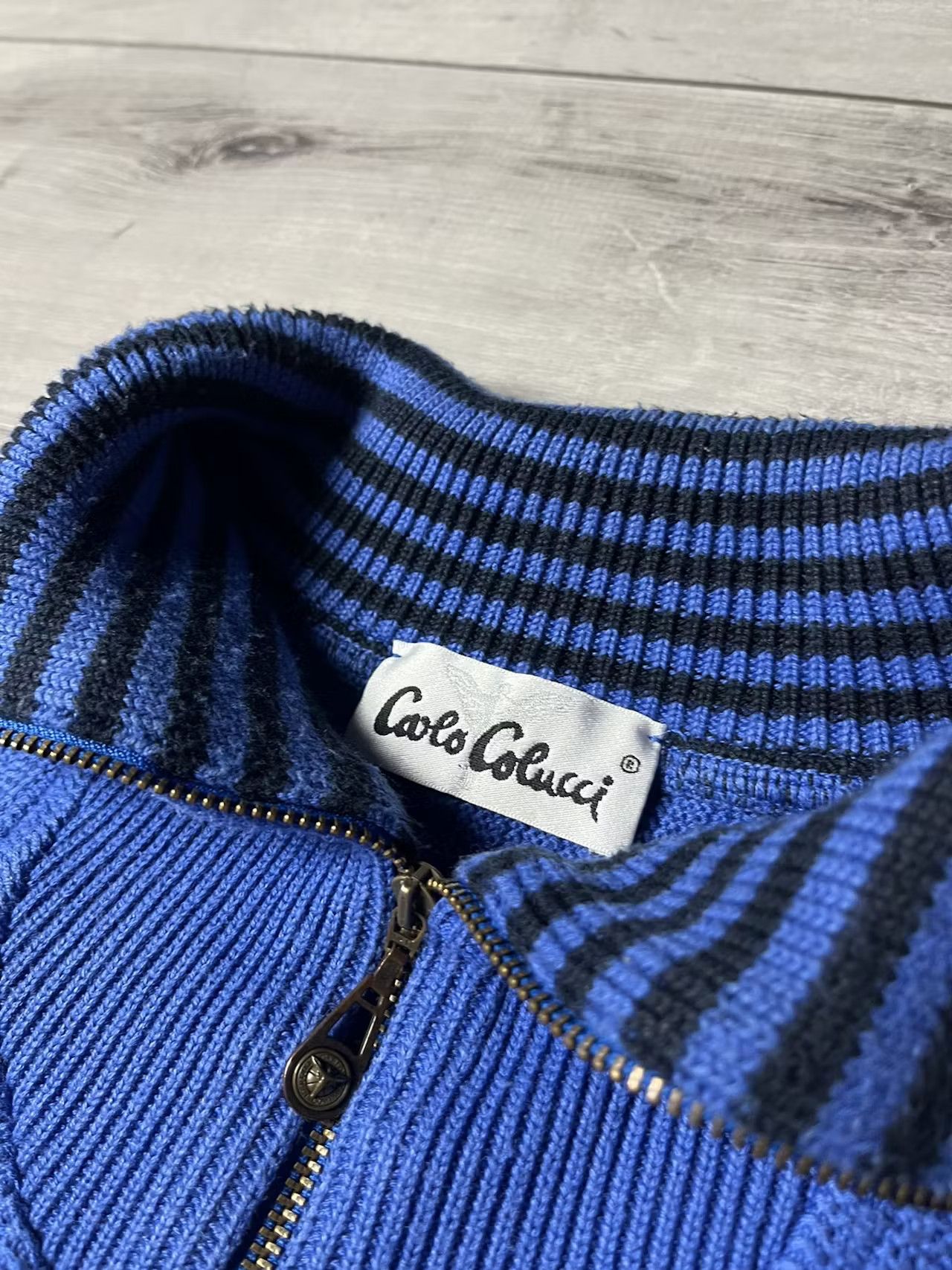 Carlo Colucci Carlo colucci sweater half zip 1/4 size Medium Size US M / EU 48-50 / 2 - 3 Thumbnail