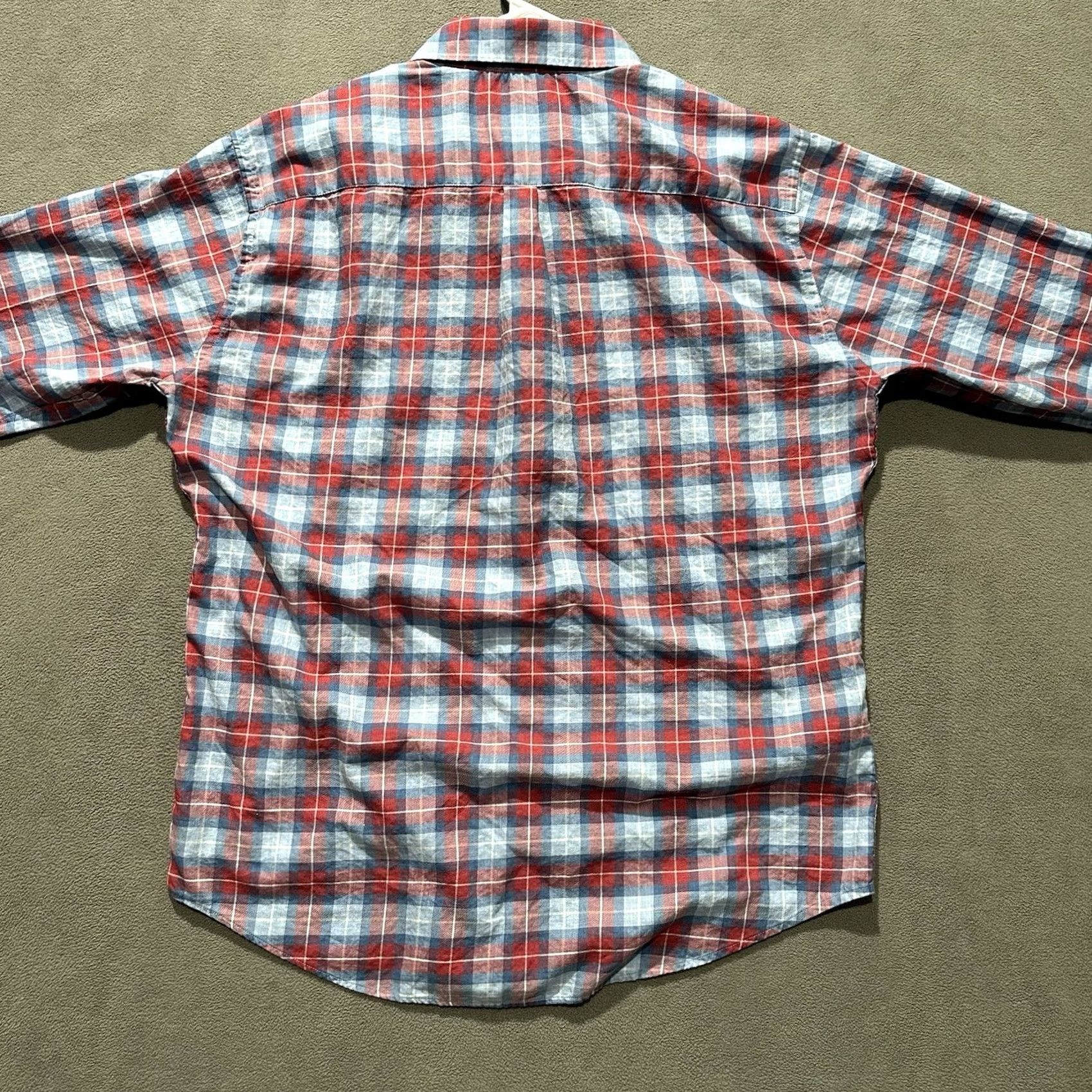 Peter Millar Peter Millar Shirt Mens Large Red Blue Plaid Alton Cotton Sport MS23W03LTS Size US L / EU 52-54 / 3 - 2 Thumbnail