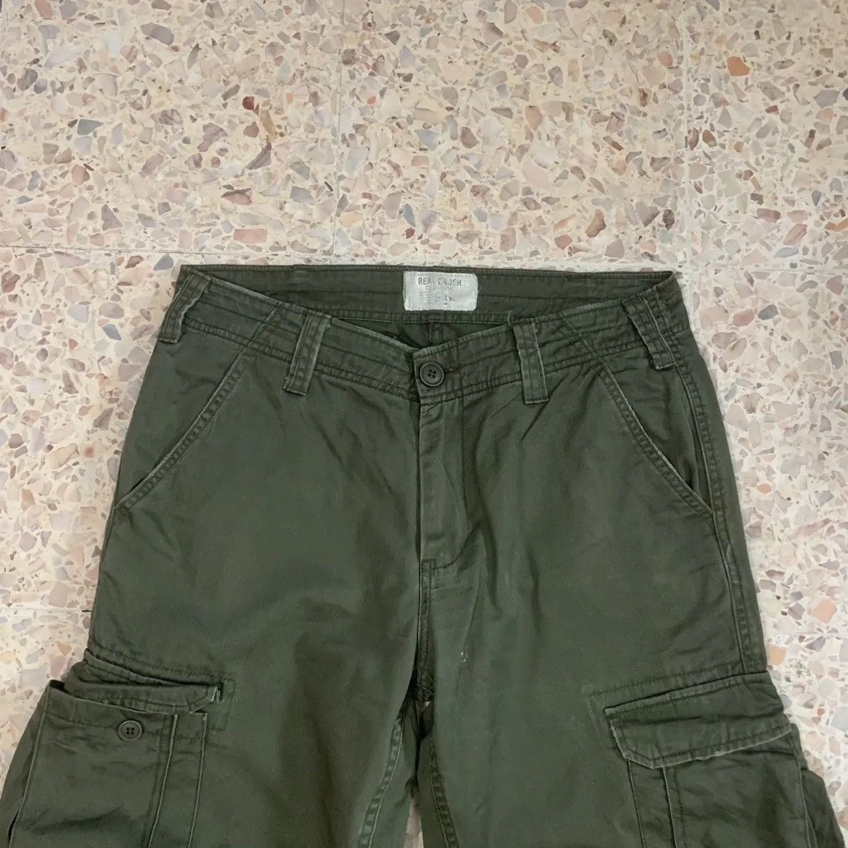 Japanese Brand Real Crush Utility Big Side Pocket Trousers Tactical Cargo Size US 32 / EU 48 - 3 Thumbnail