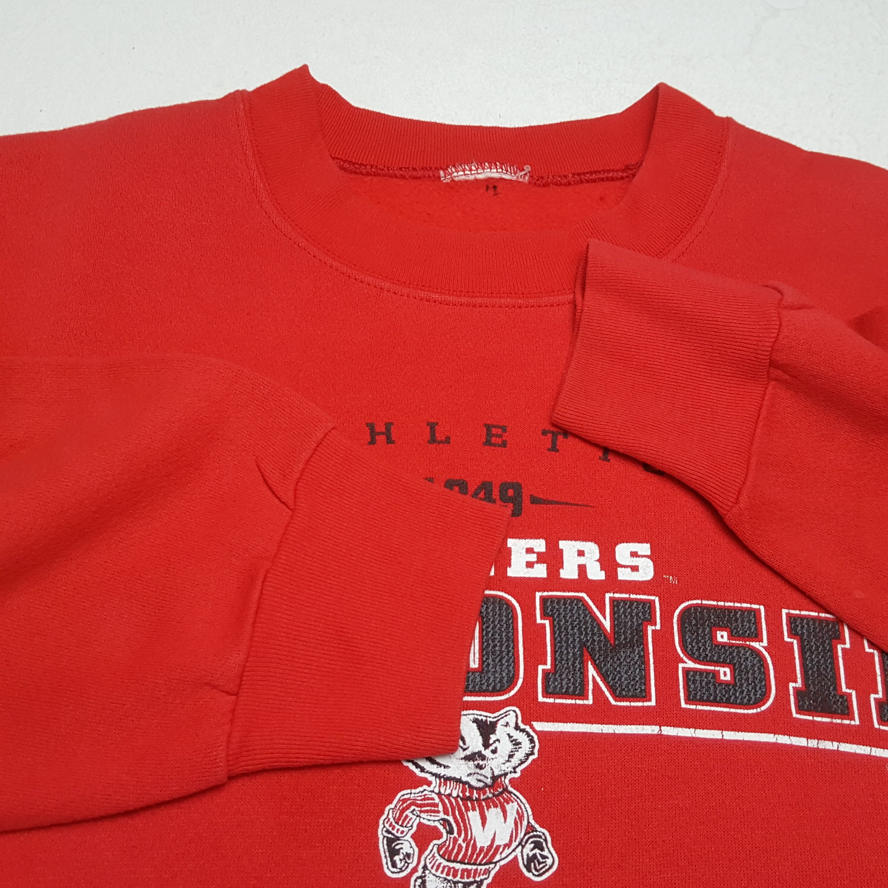NFL × Vintage Vintage BADGERS WISCONSIN NFL American Football Sweatshirts Size US XXL / EU 58 / 5 - 7 Thumbnail