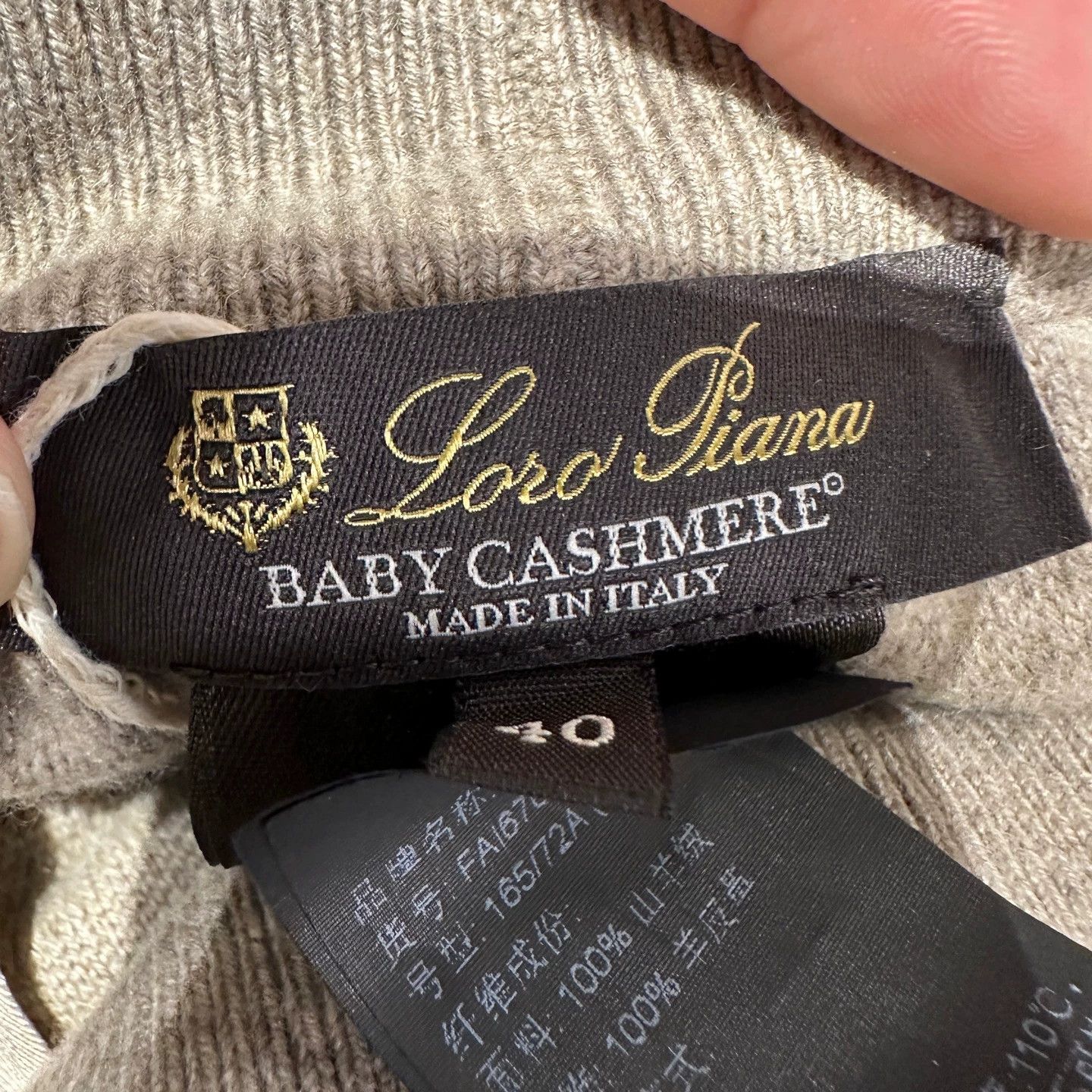 Loro Piana Loro Piana may481 Cashmere Classic Straight Pants 40 Size 27" / US 4 / IT 40 - 3 Thumbnail