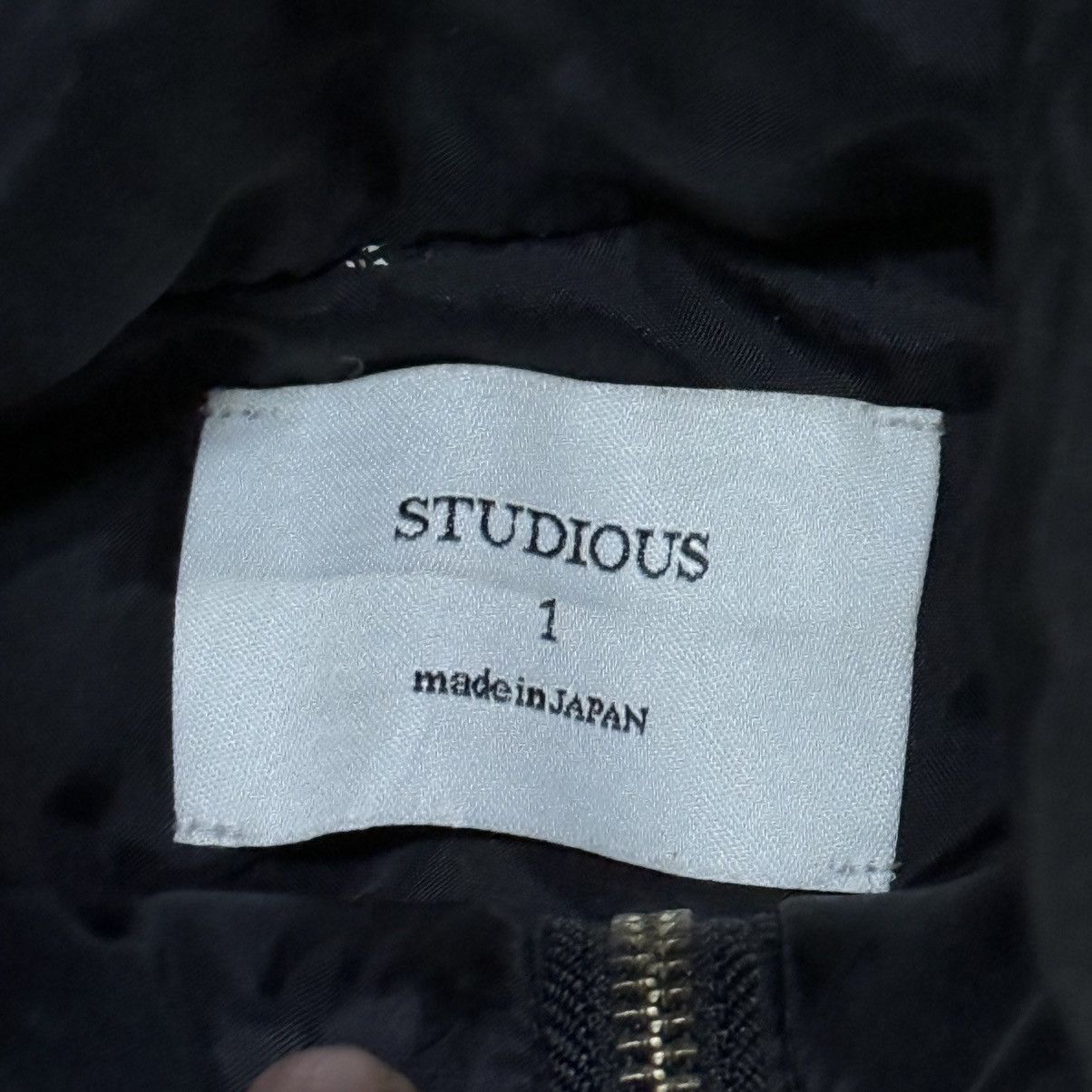 STUDIOUS Studious Japanese Brand Zipper Hoodie Jacket Size US M / EU 48-50 / 2 - 6 Thumbnail