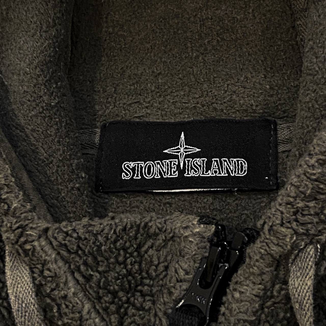 Stone Island × Stone Island Shadow Project Stone Island Shadow Project Asymmetric Fleece Hoodie Size US L / EU 52-54 / 3 - 3 Thumbnail