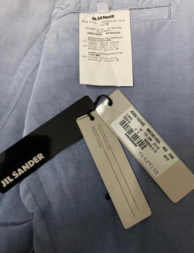 Jil Sander Jil Sander Haze Blue Gradient Single Breasted Jacket Size L / US 10 / IT 46 - 7 Thumbnail