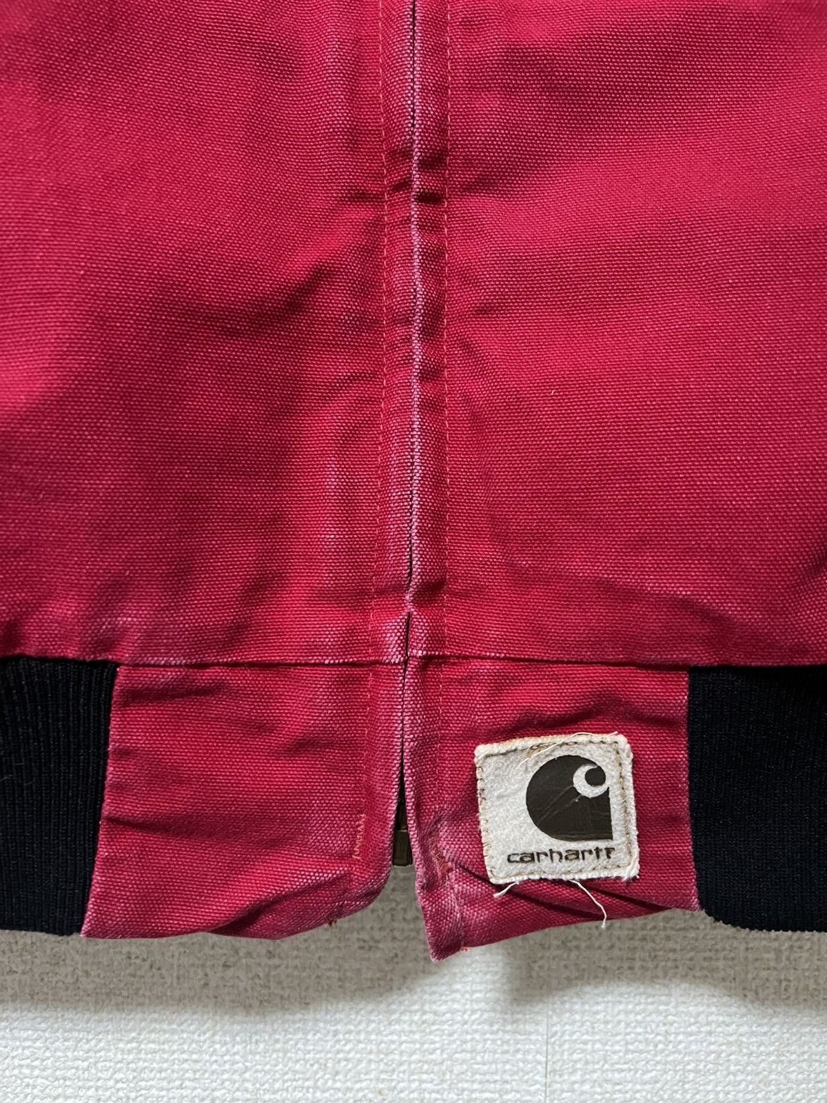 Carhartt × Vintage ❌SOLD❌Carhartt santa fe J77 RED southwest jacket Size US L / EU 52-54 / 3 - 3 Thumbnail